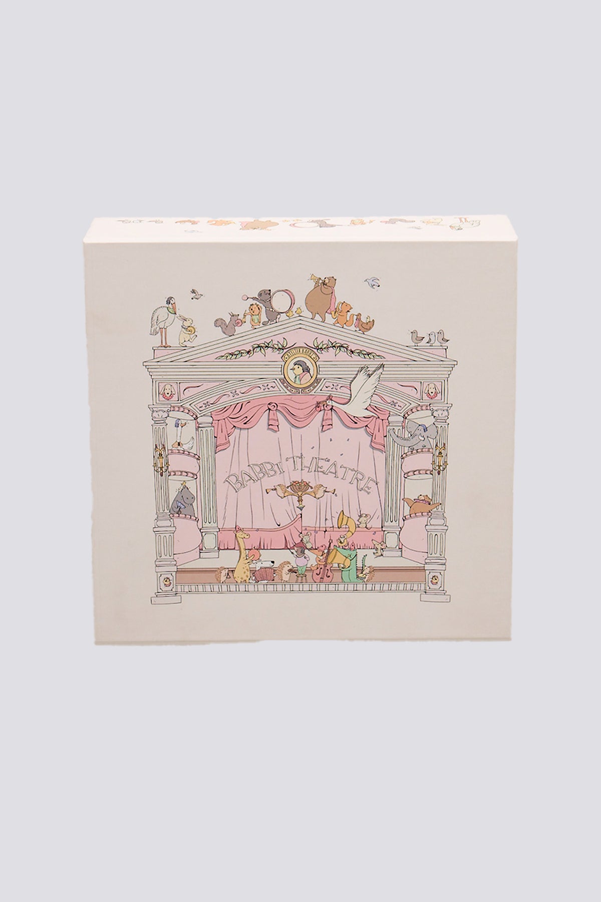 4-Piece Newborn Set - Theatre / Pink