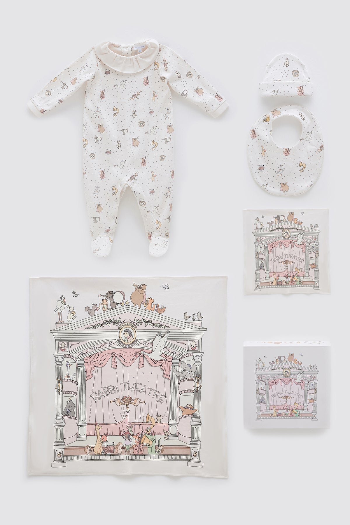 Newborn Baby Gift Set – 5 Piece | Theatre - Pink