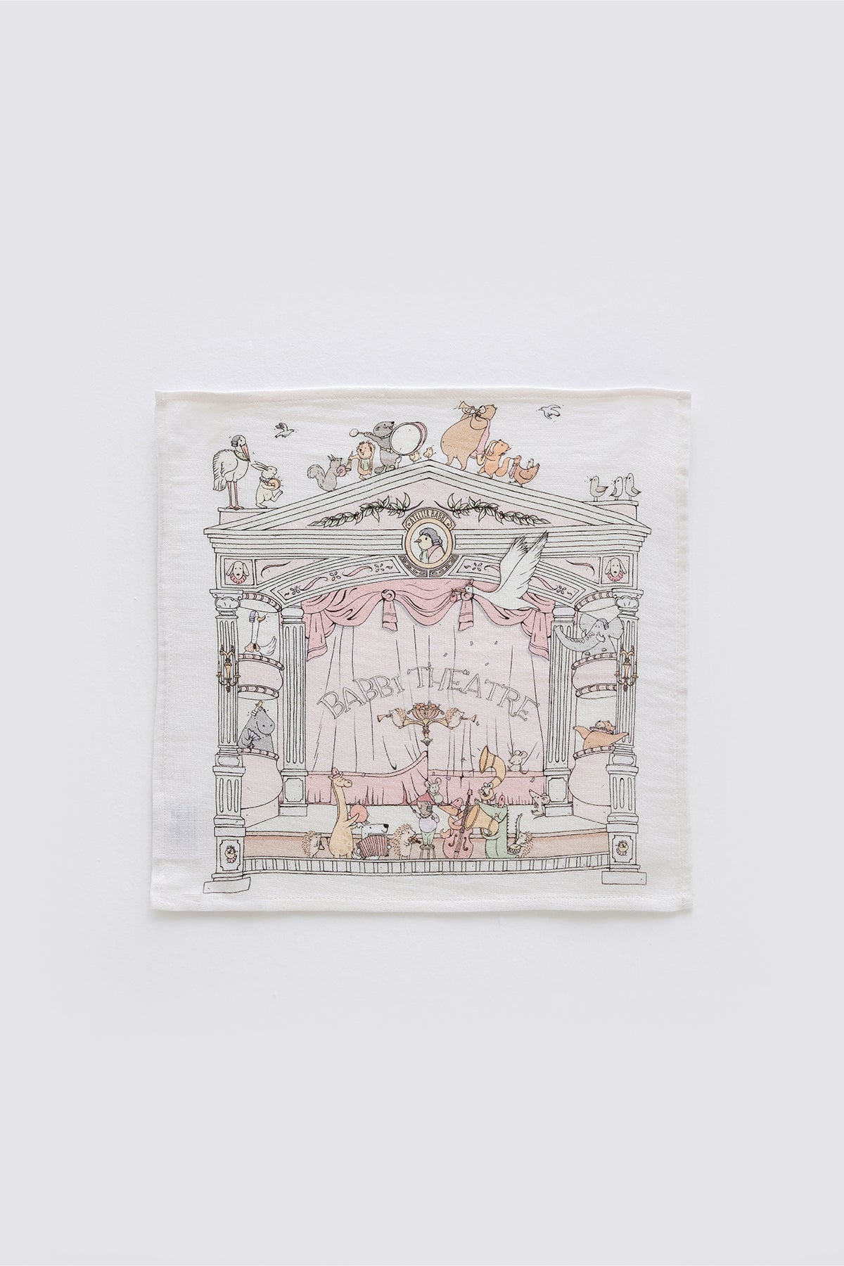 Burp Cloth - Theatre / Pink