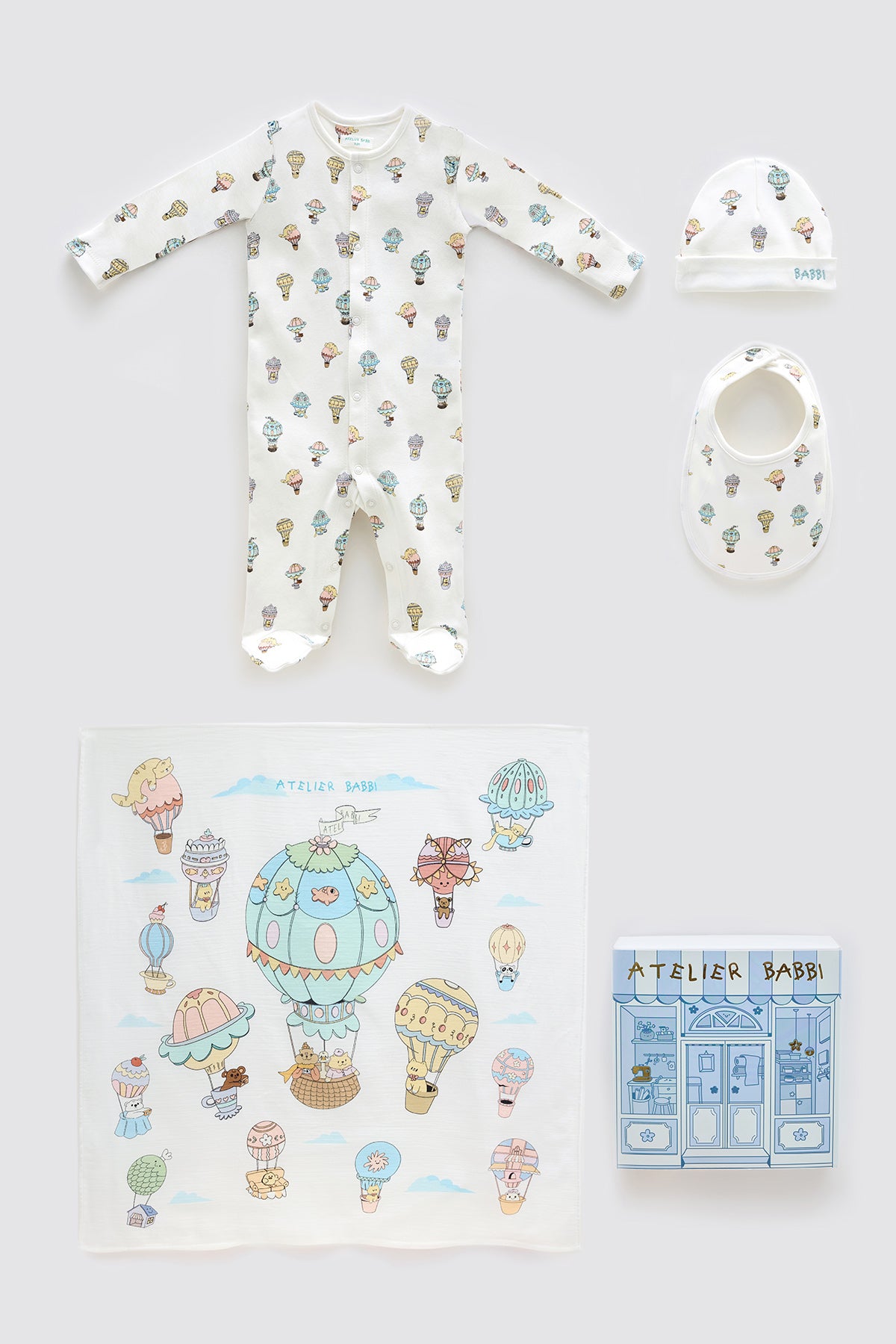 4-Piece Newborn Set - Cappadocia