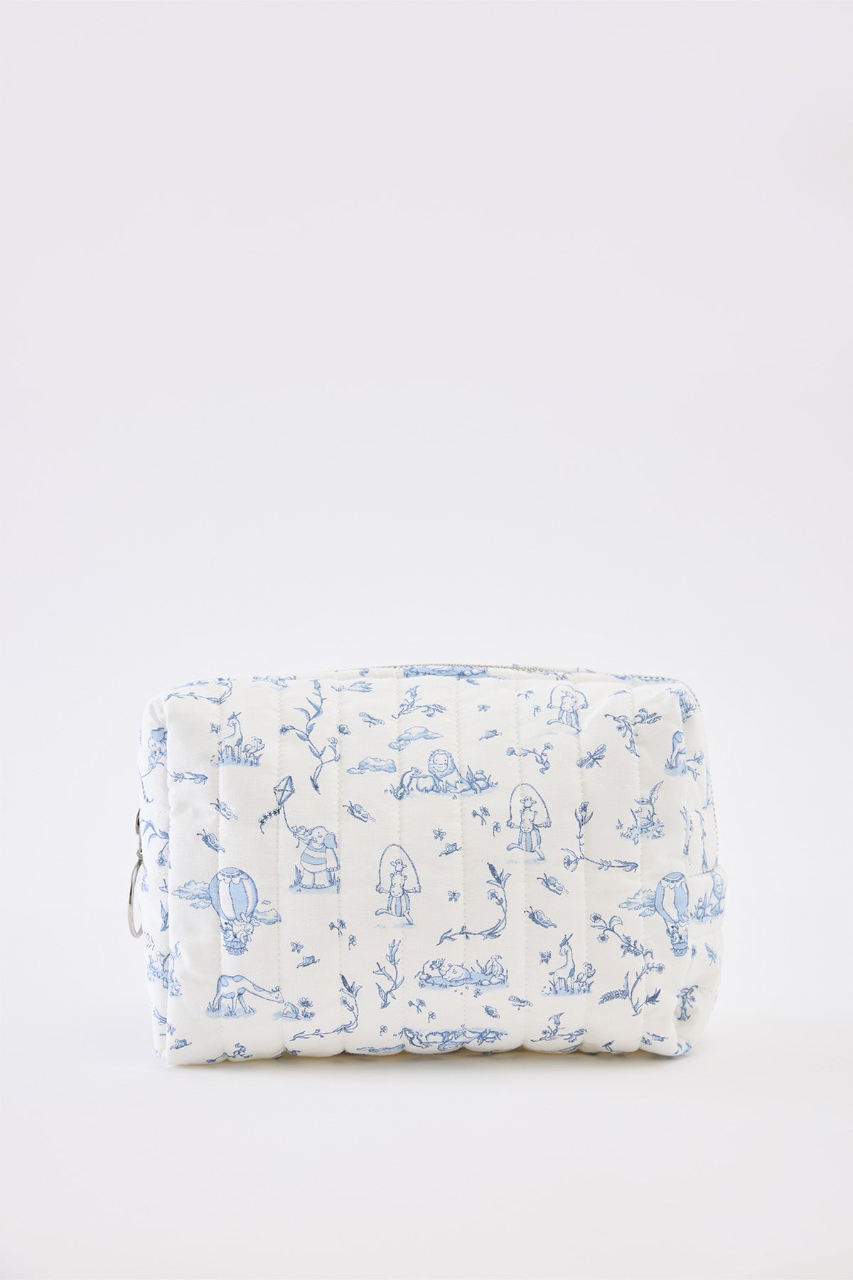 Diaper Pouch - Toile De Jouy/Blue