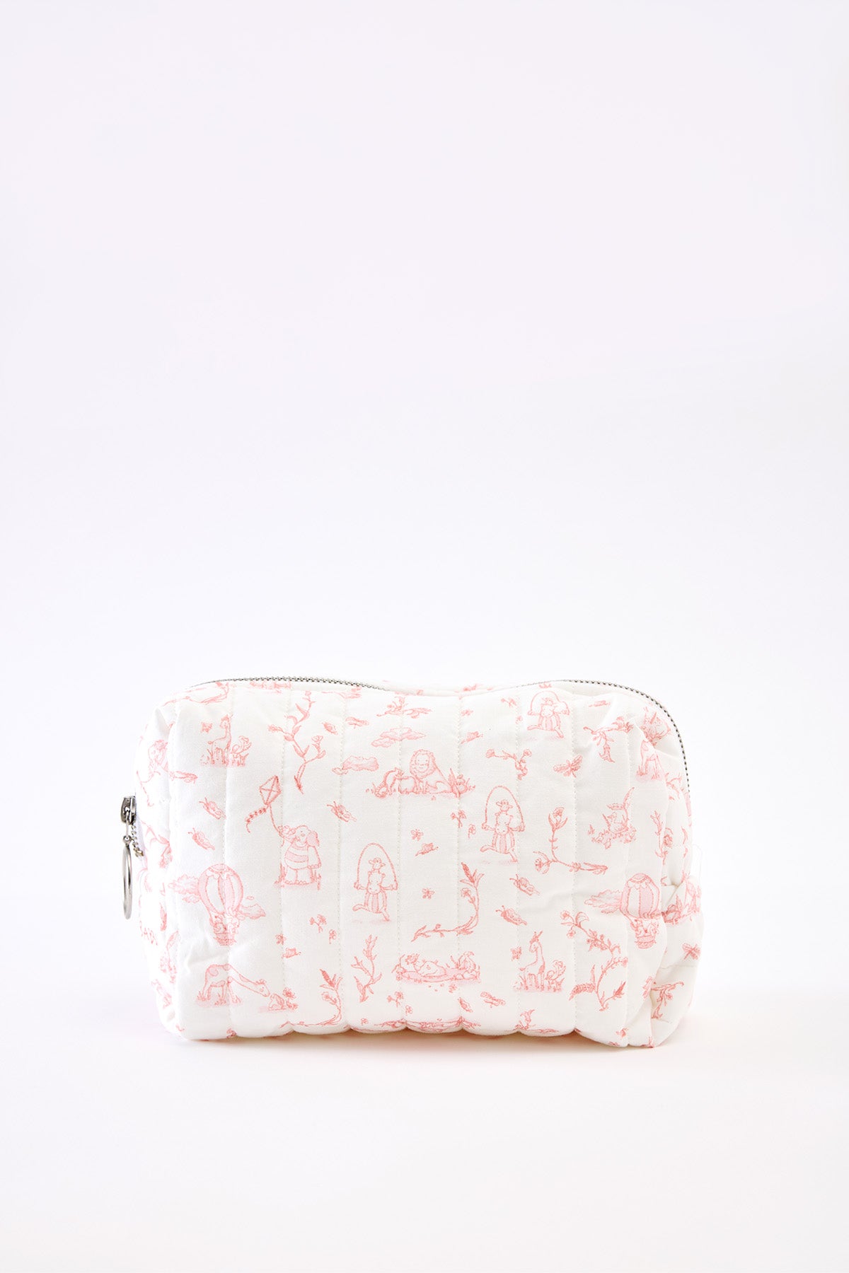 Diaper Pouch - Toile De Jouy / Pink