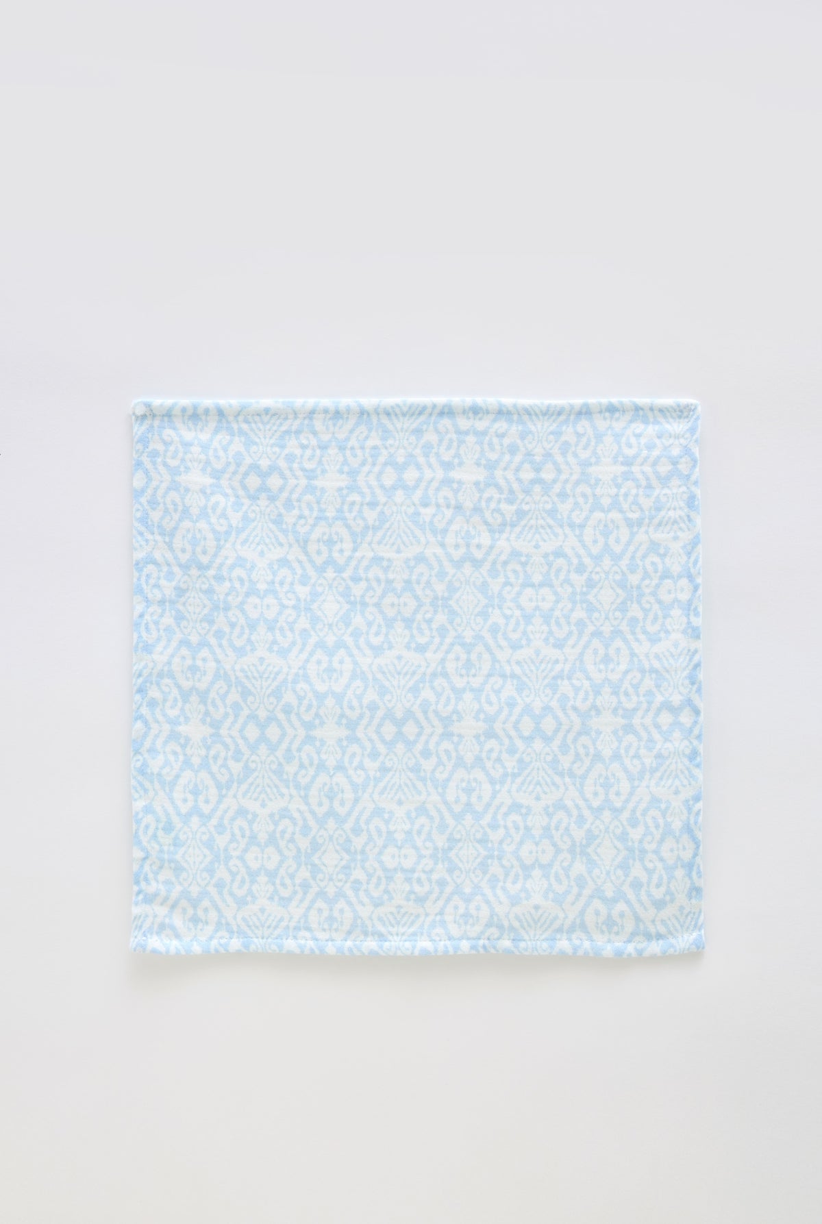 Burp Cloth - Ikat/Blue