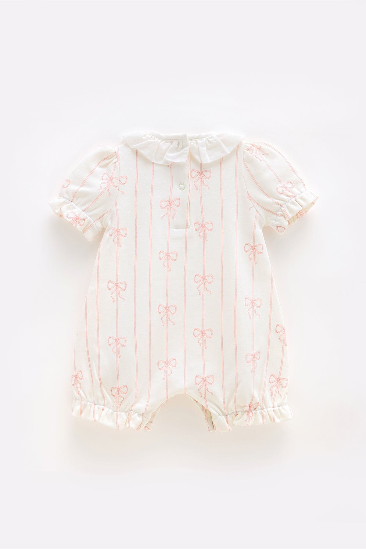 Baby Romper - Pink Ribbon