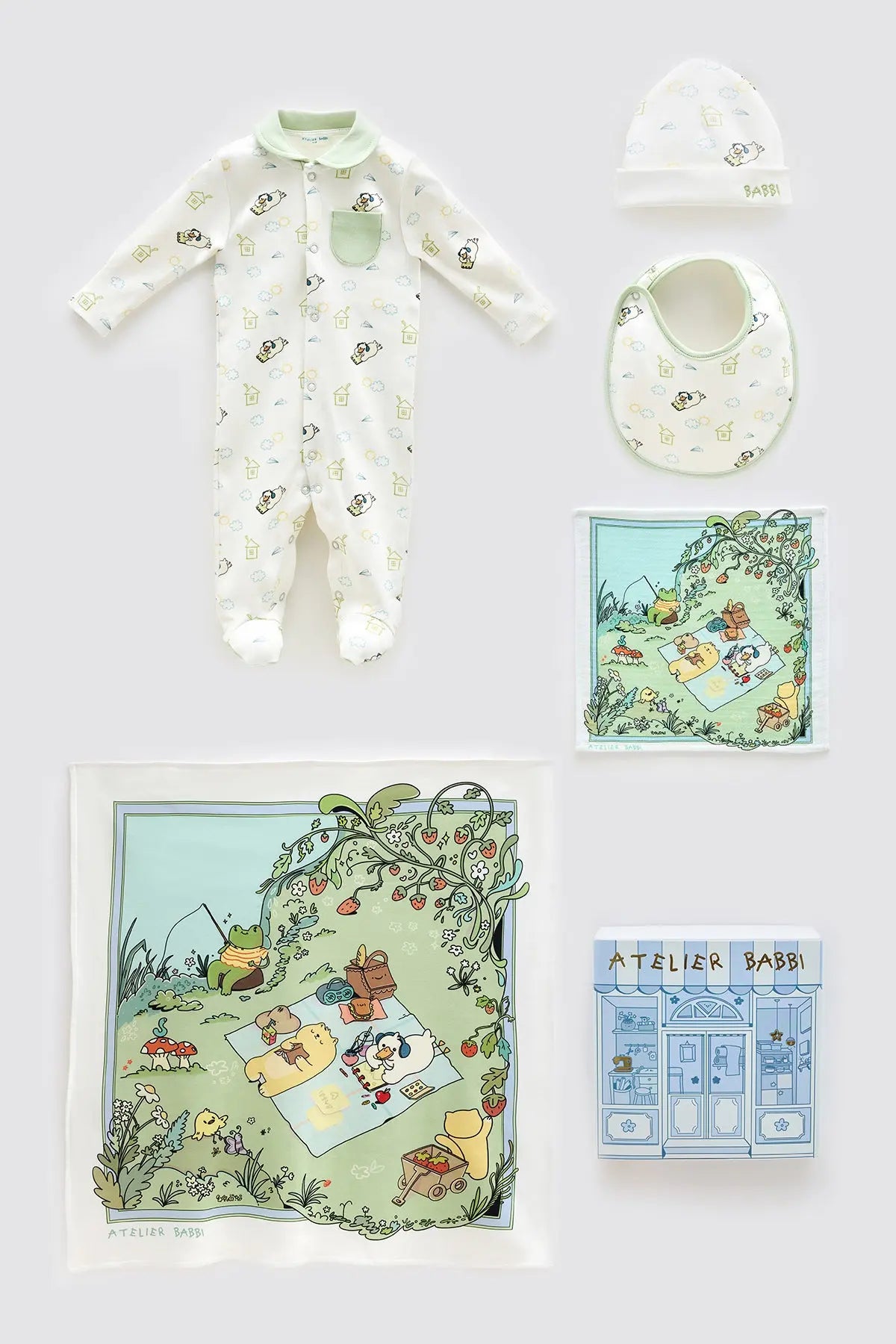 5-Piece Newborn Set | Picnic