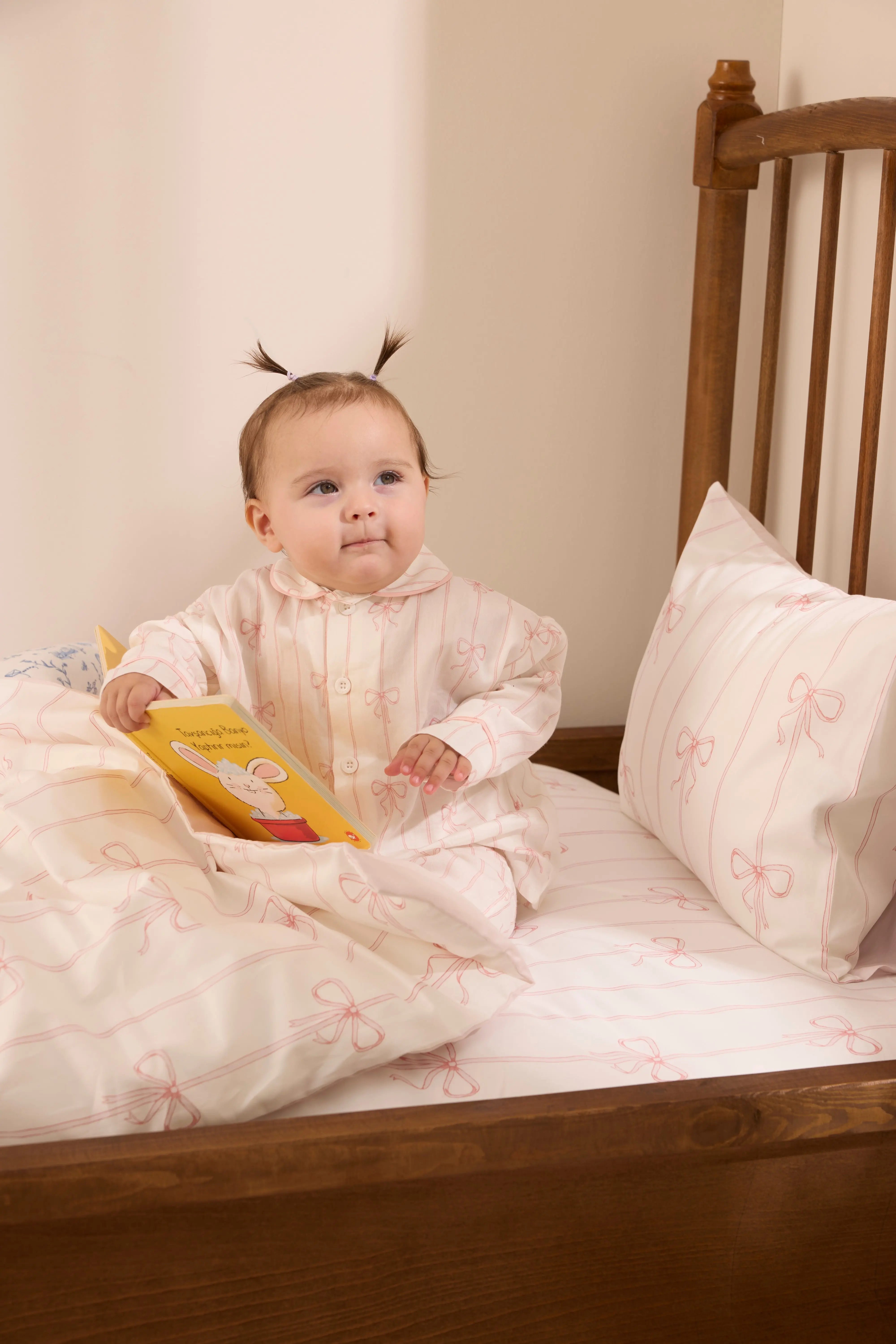 Pajama Set - Ribbon / Pink