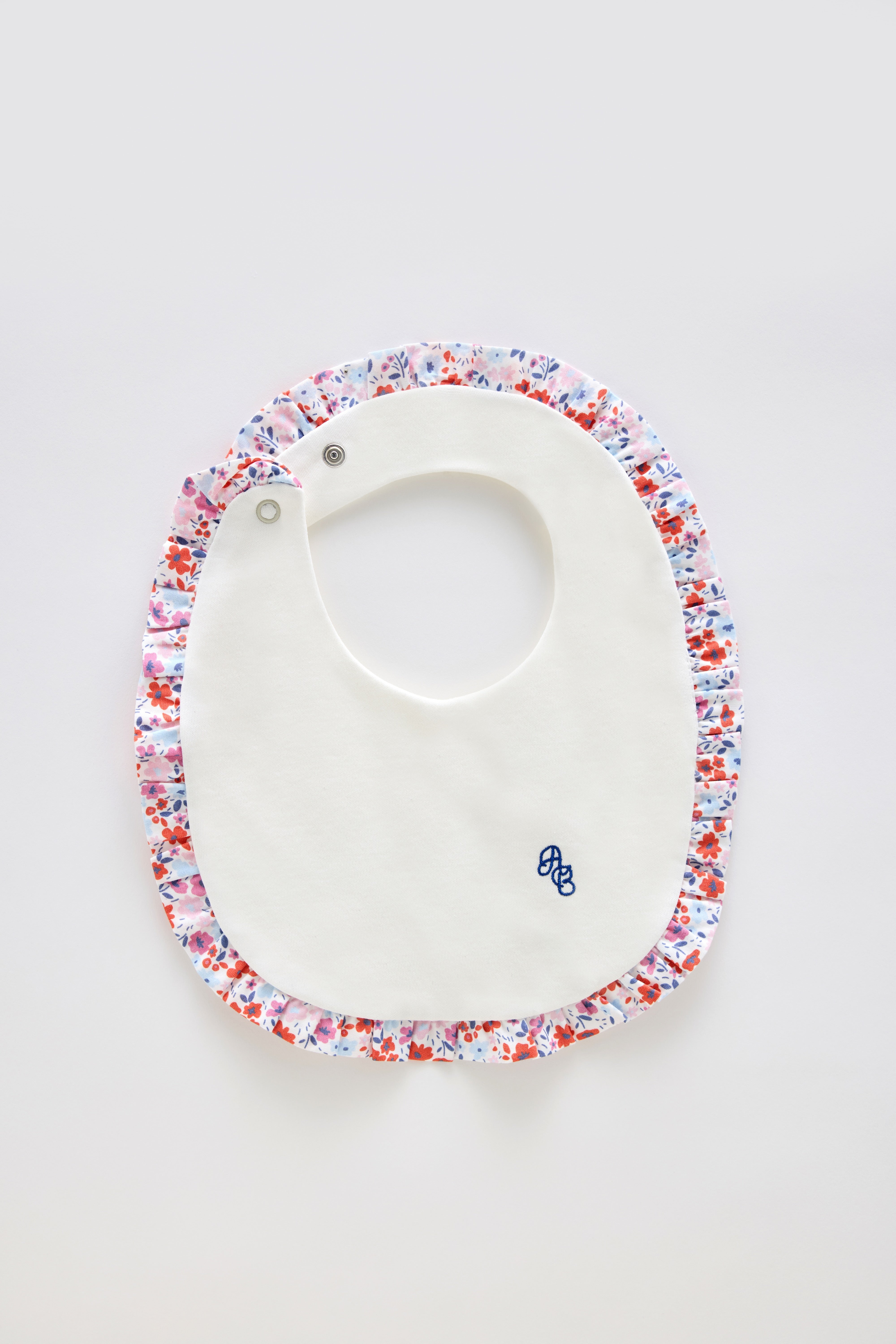 Bib - Tiny Flowers / Red