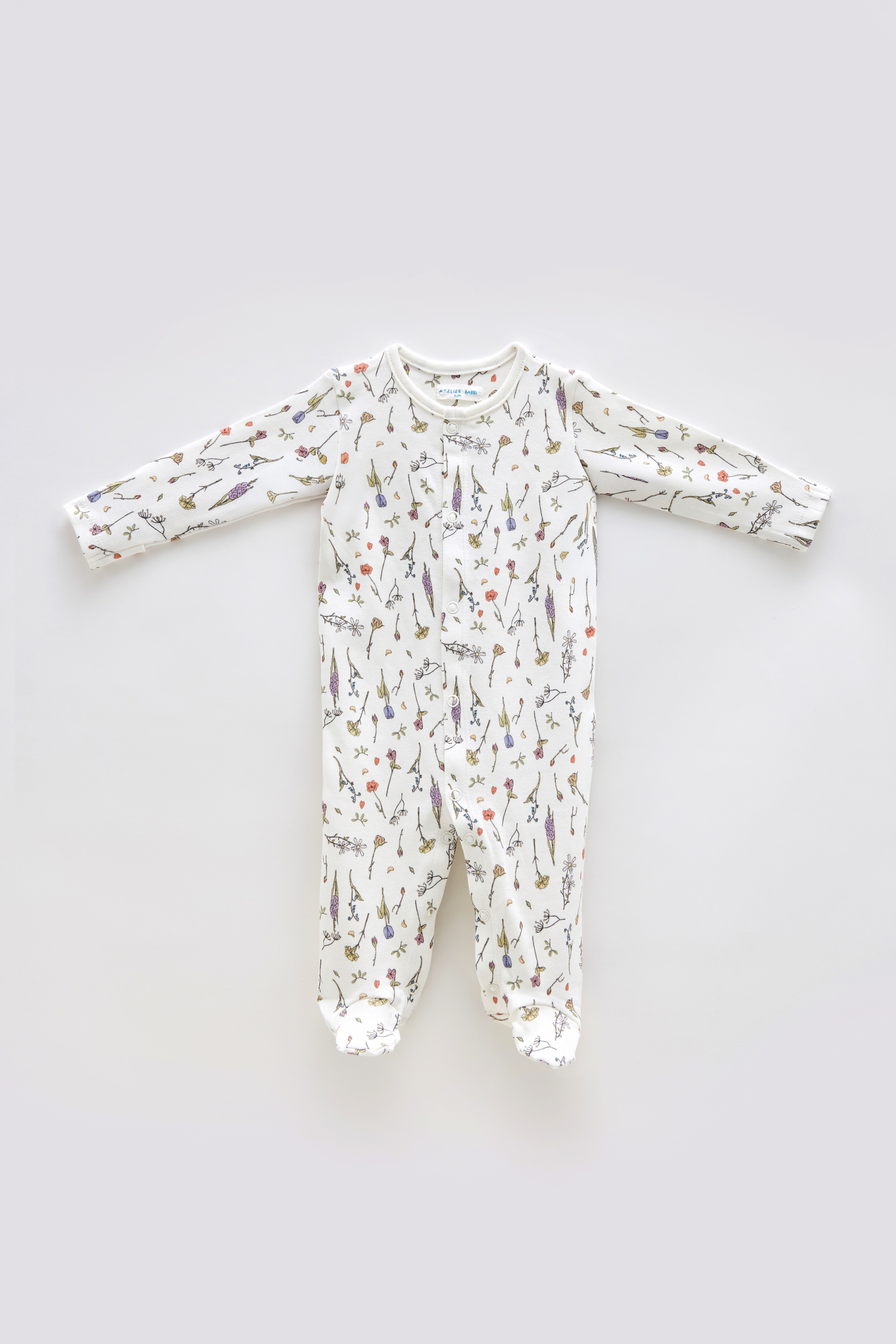 Baby Footed Onesie - Spring