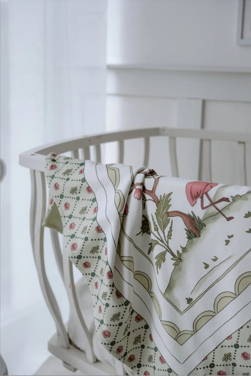 Double-Sided Baby Blanket - Spring