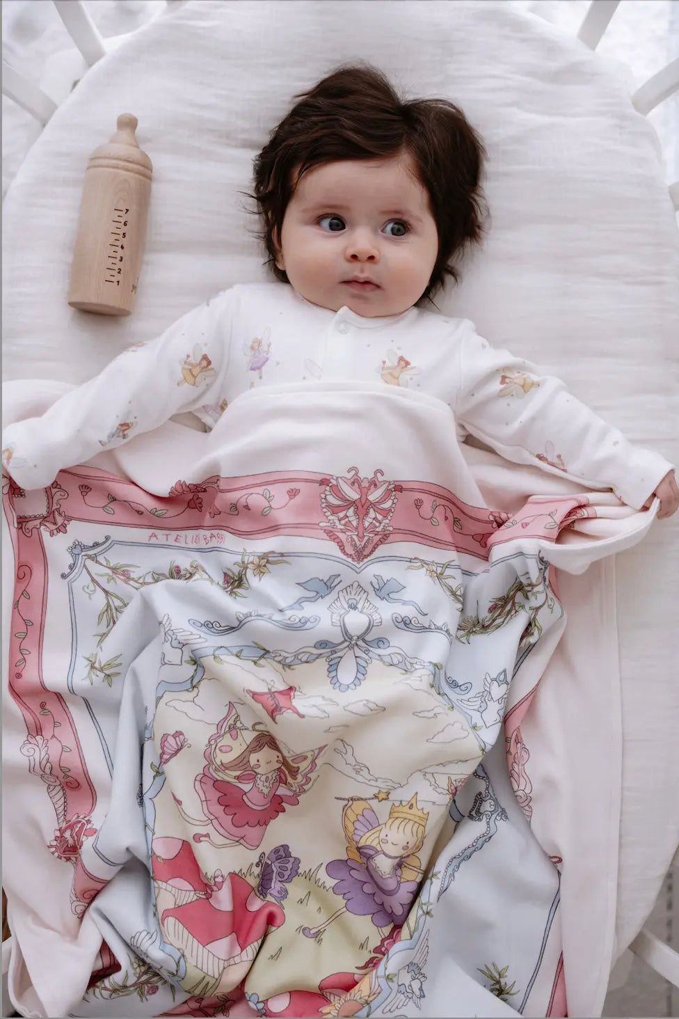 Double-Sided Baby Blanket - Fairy Tale