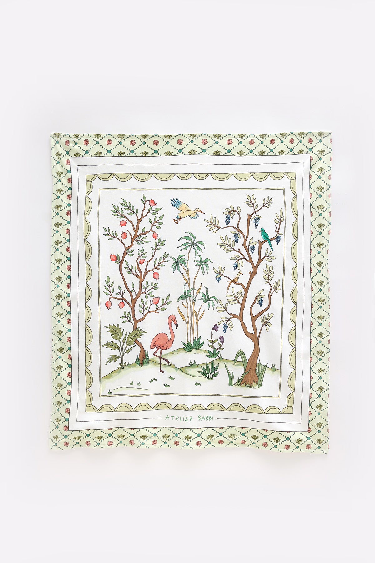 Double-Sided Baby Blanket - Spring