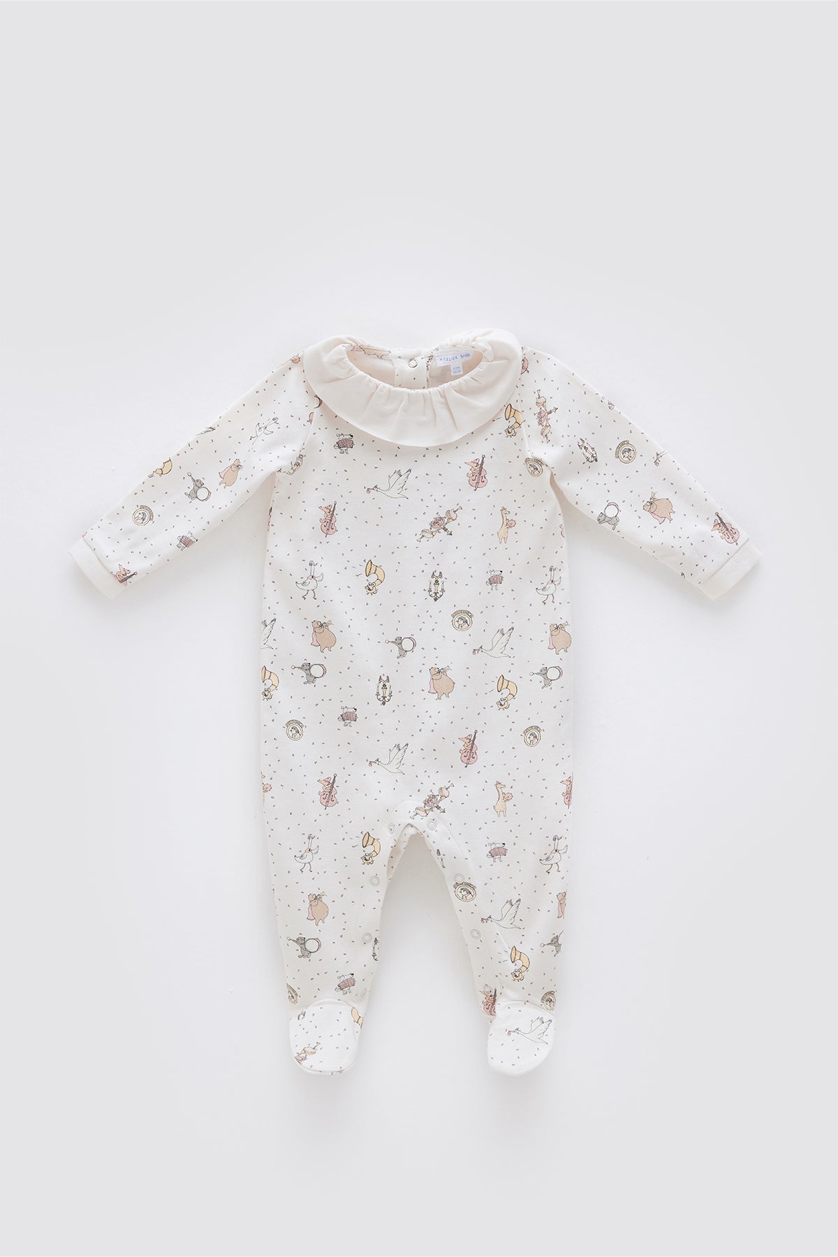 Footed Onesie - Theatre / Pink