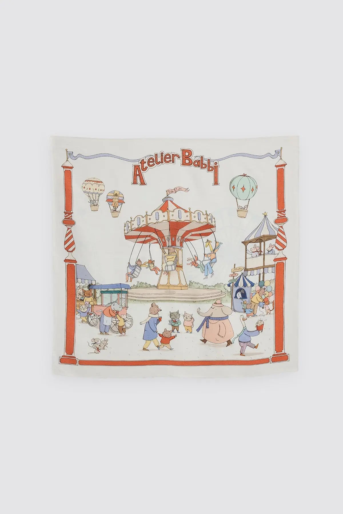 Double-Layer Muslin Baby Swaddle - Funfair