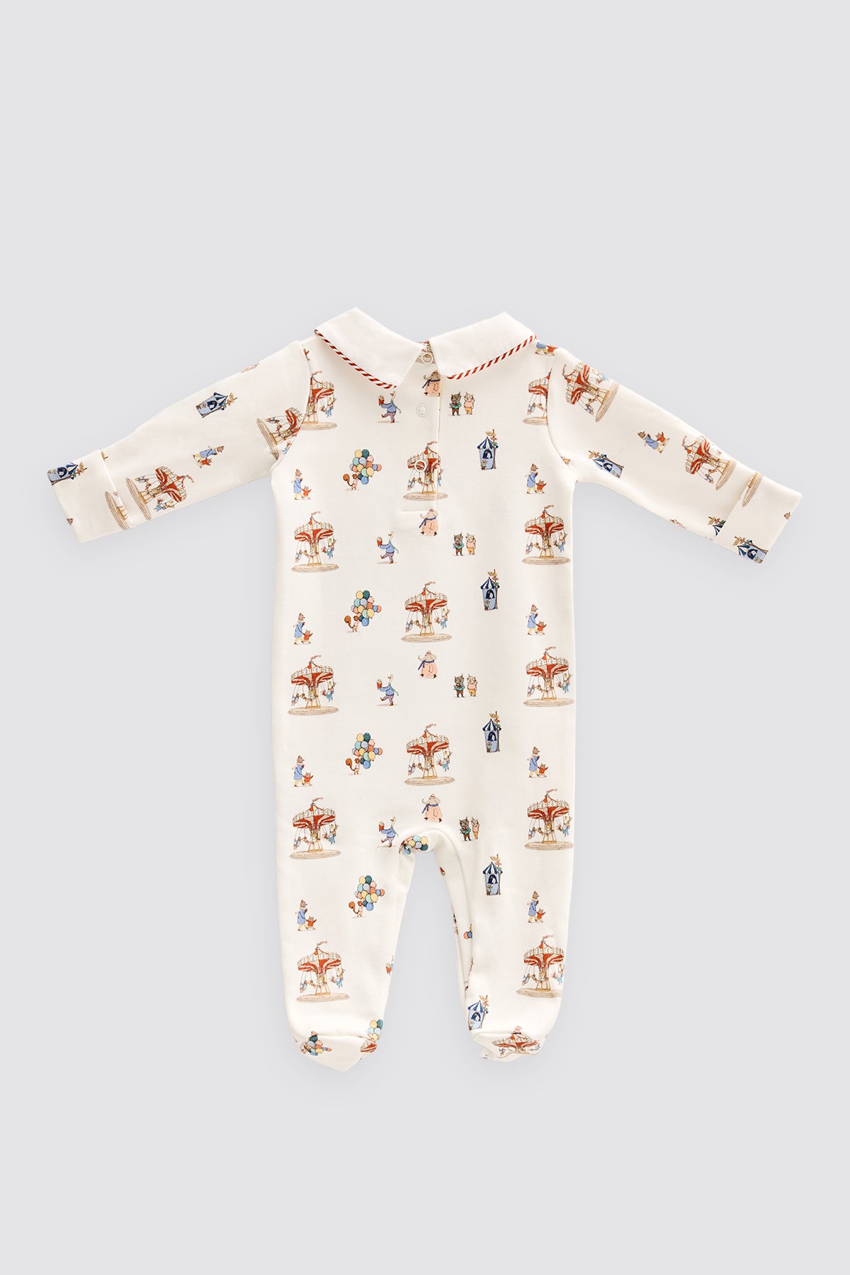 Baby Footed Onesie - Funfair