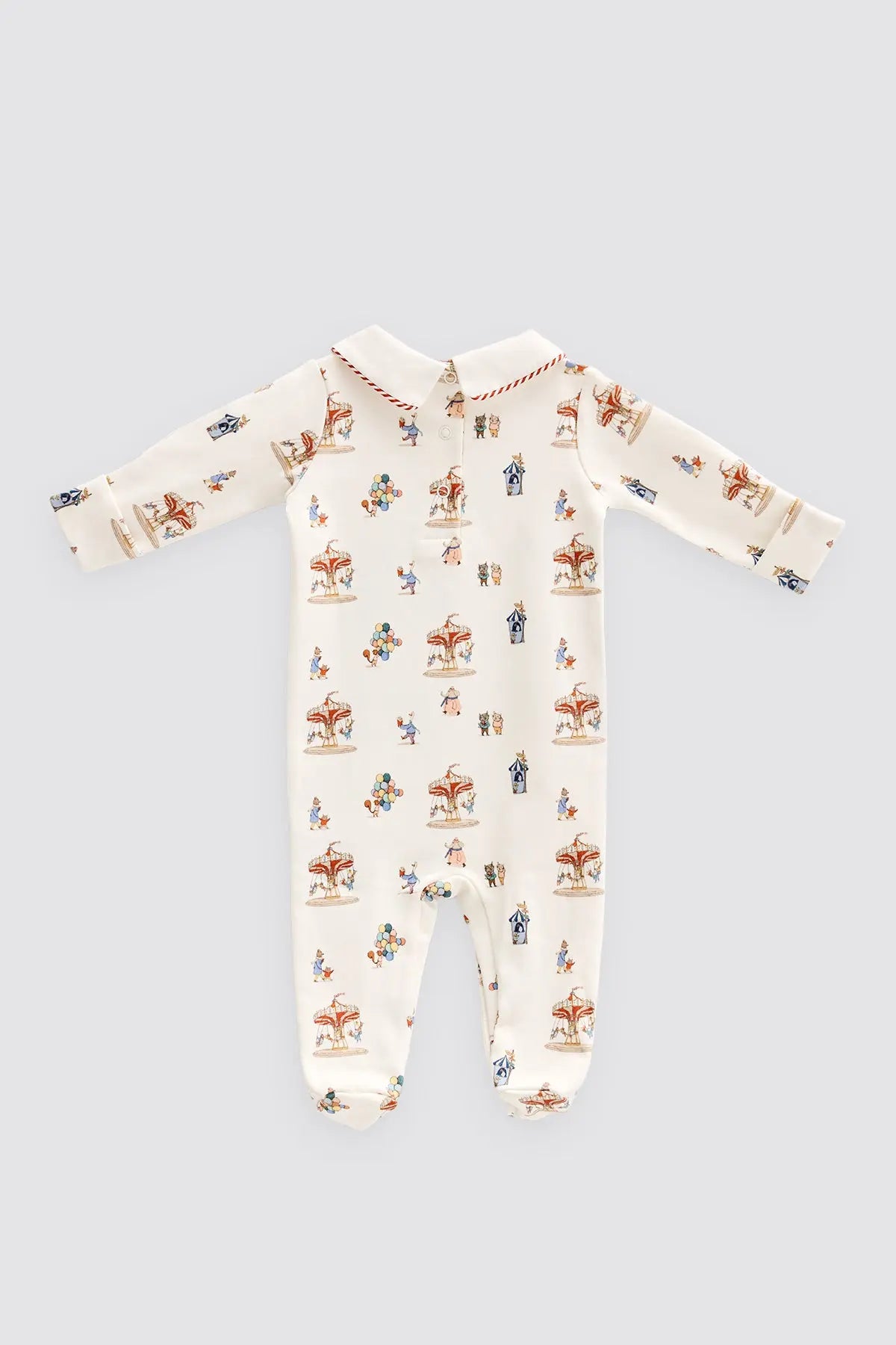 Footed Onesie - Funfair