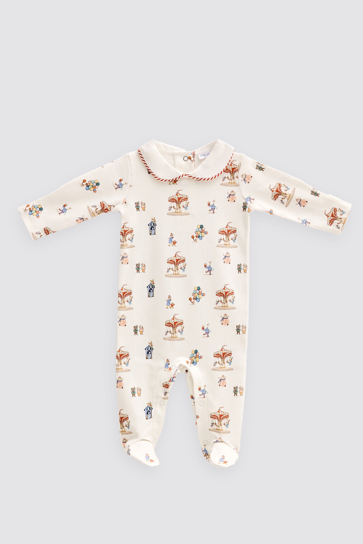 Baby Footed Onesie - Funfair