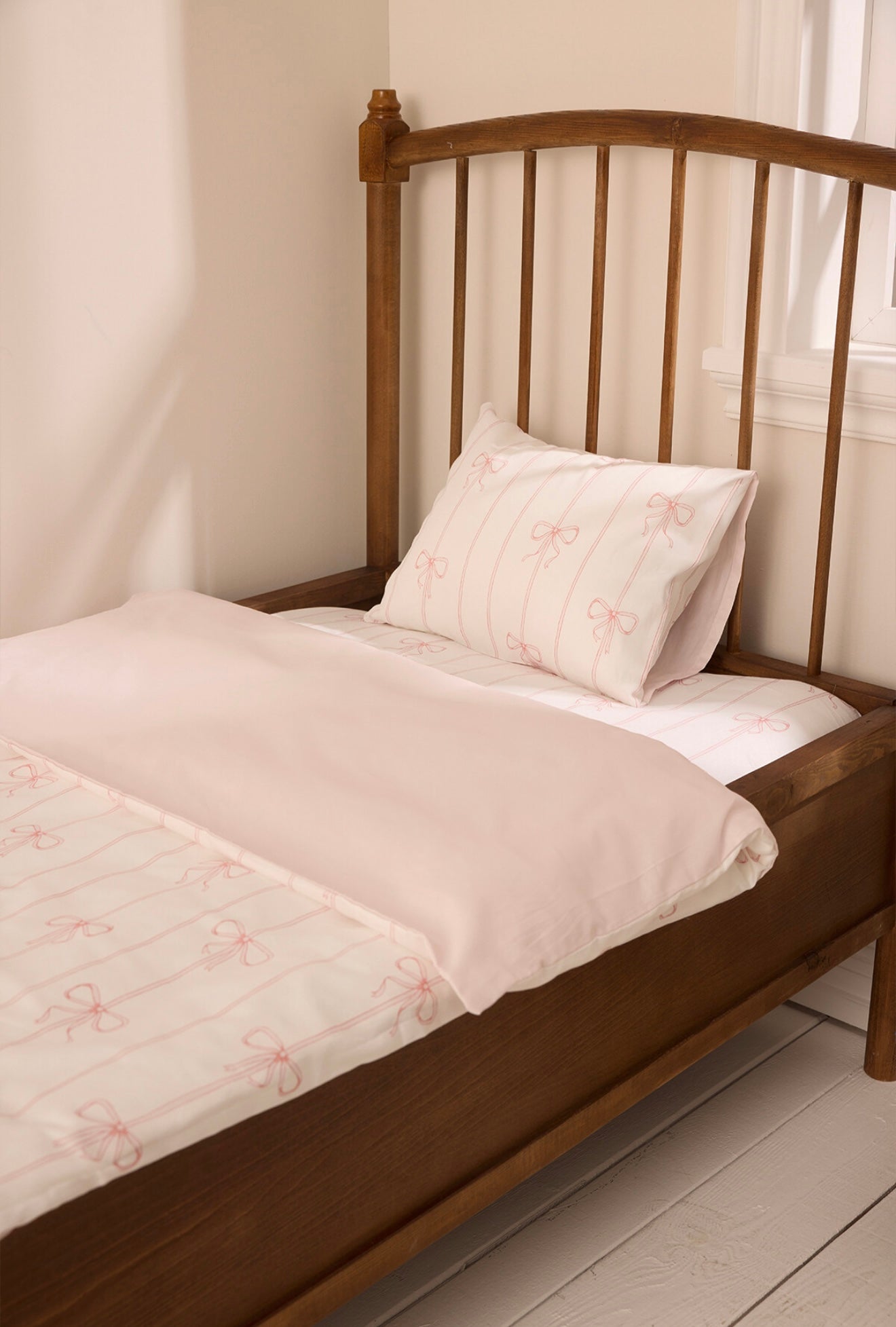 Baby & Kids Bedding Set - Ribbon / Pink