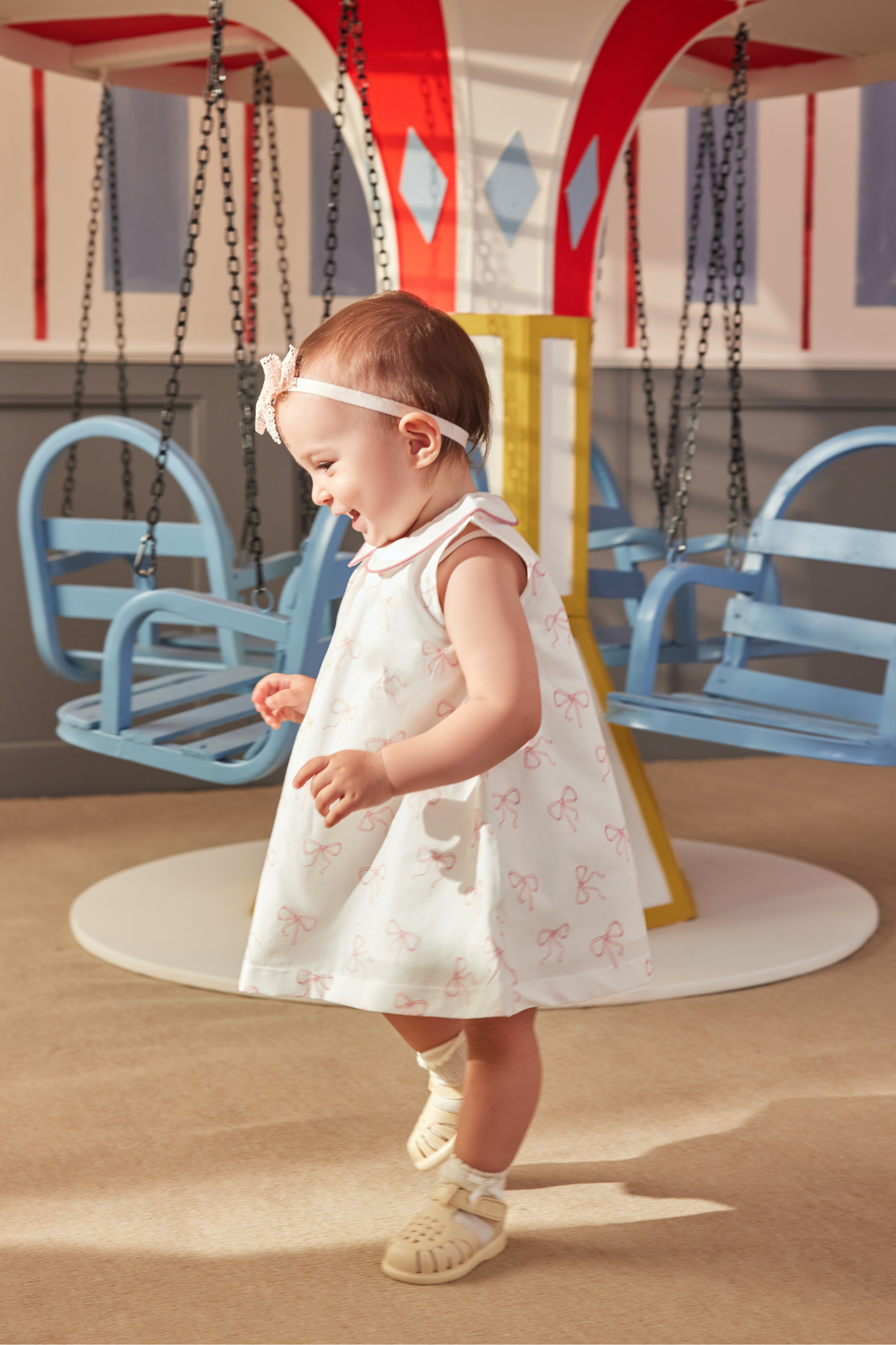 Baby Dress | Pink Ribbon