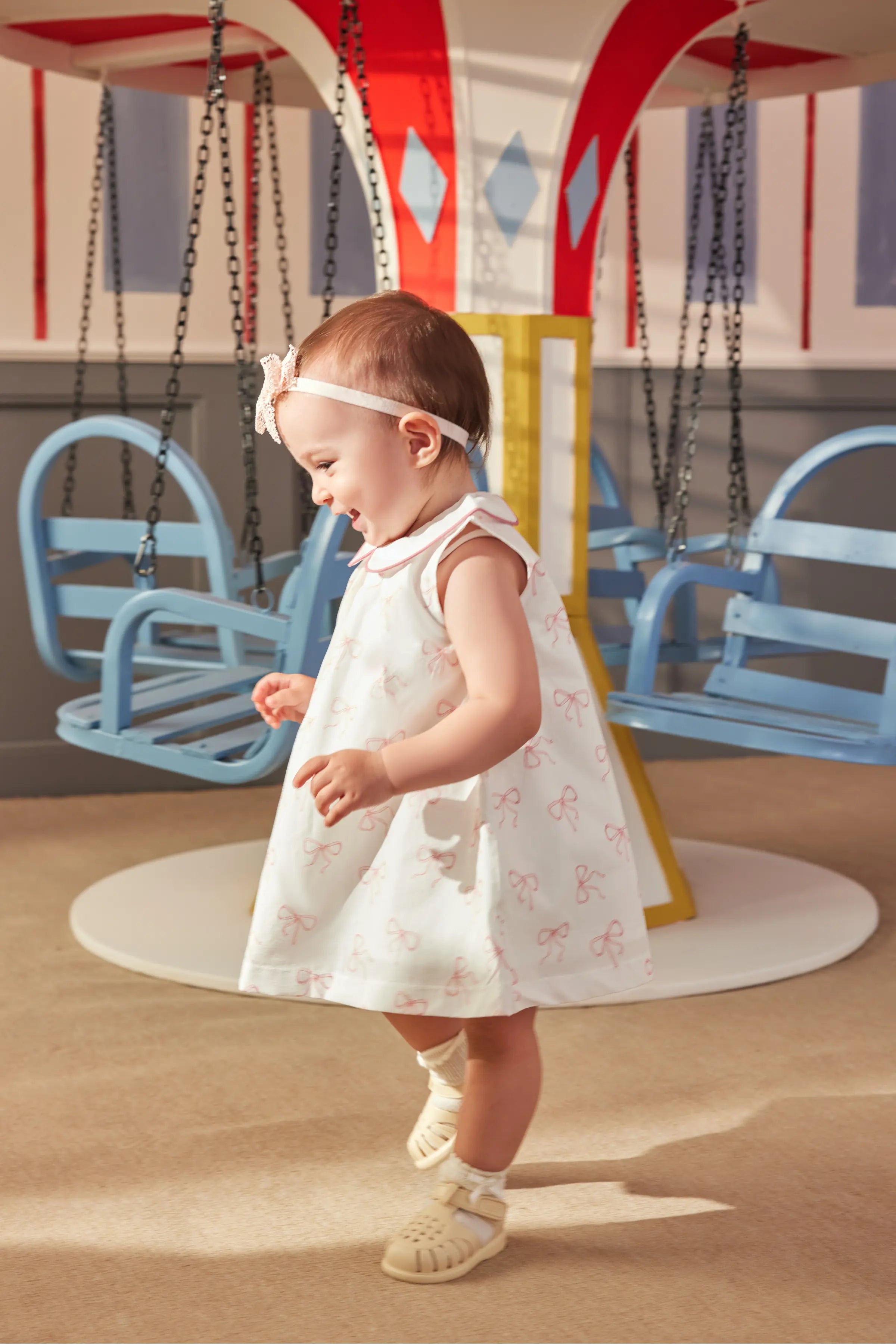 Baby Dress | Pink Ribbon