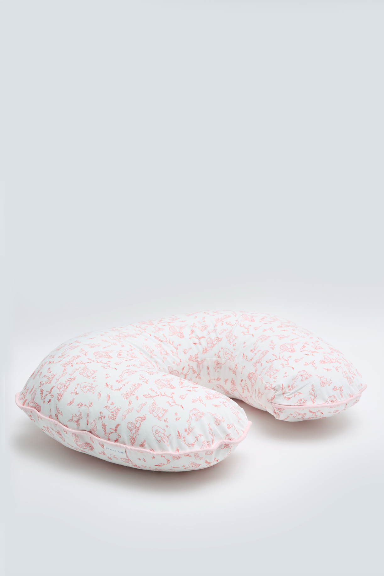 Nursing Pillow - Toile De Jouy / Pink