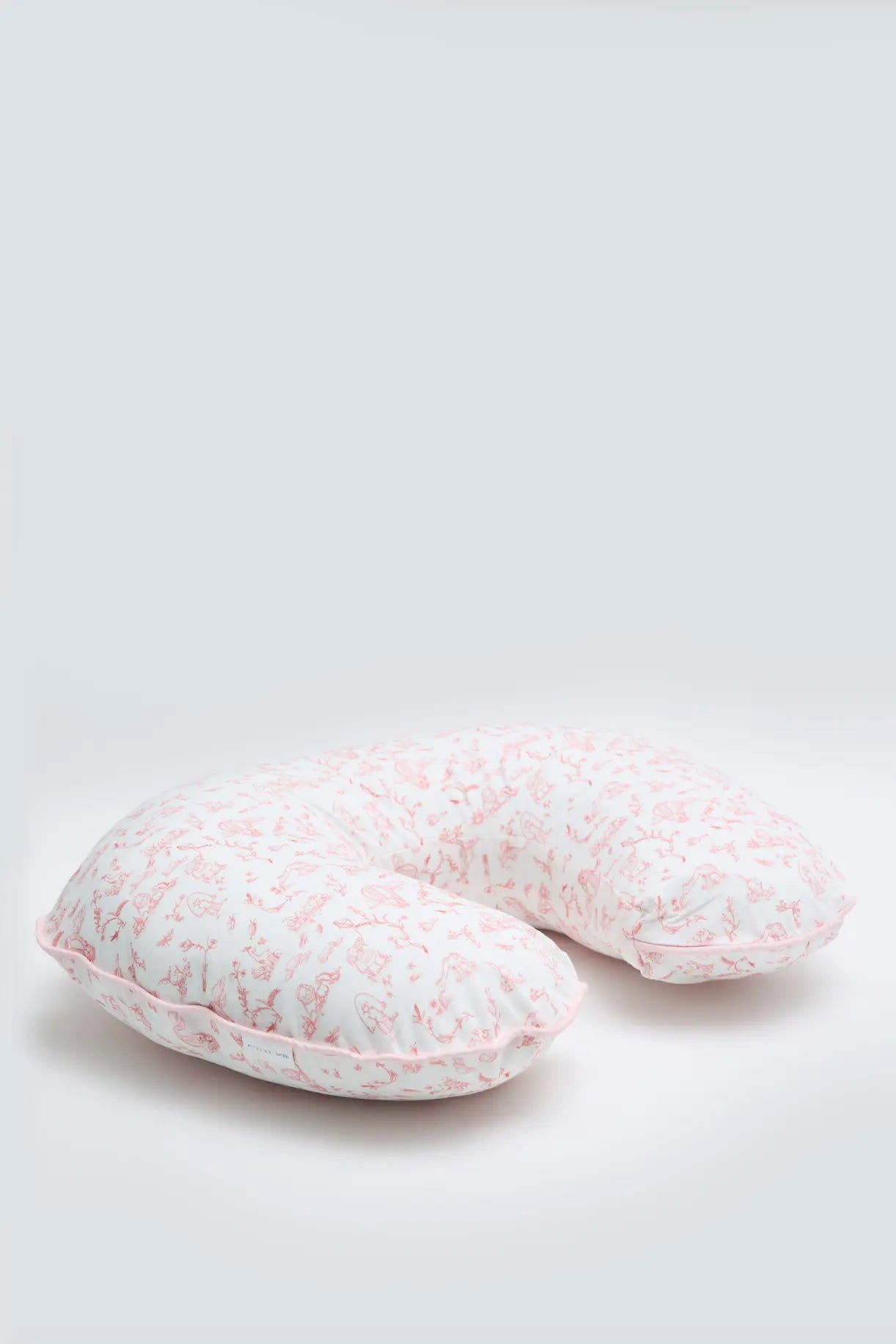 Nursing Pillow - Toile de Jouy / Pink