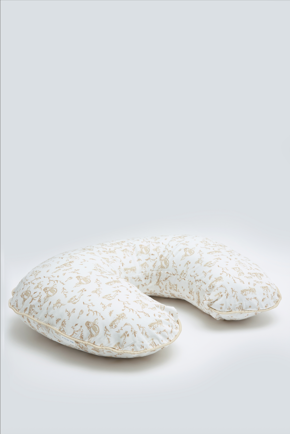 Nursing Pillow - Toile De Jouy / Beige