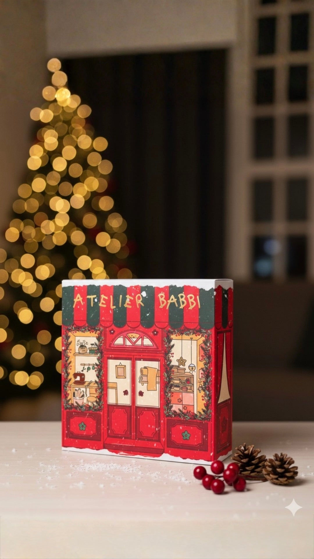 Holiday Theme Gift Box