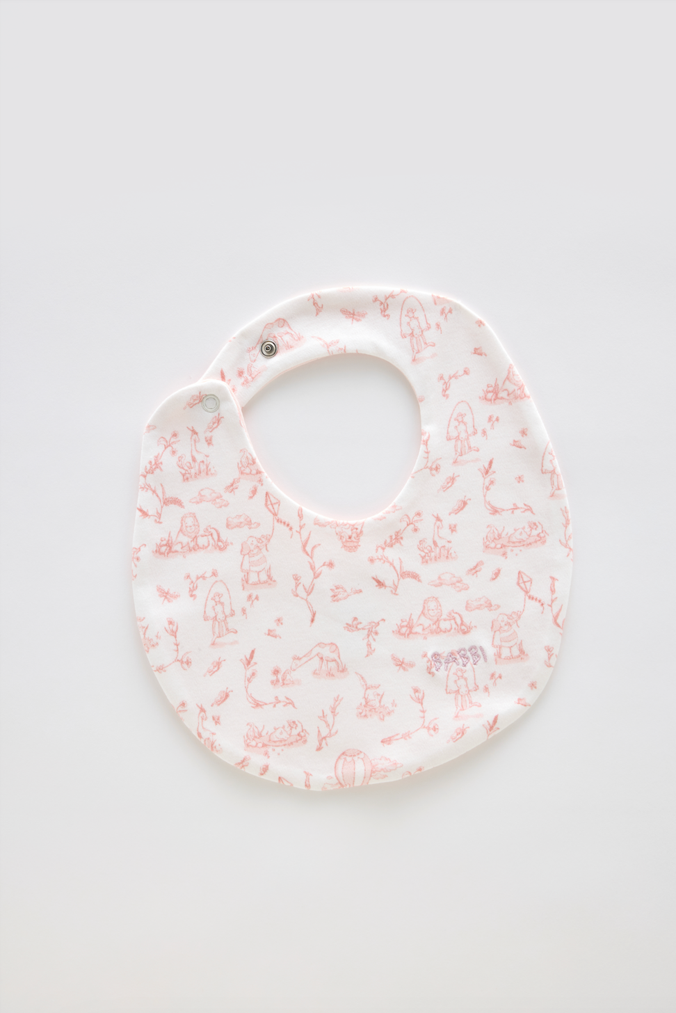 Bib - Toile De Jouy/Pink