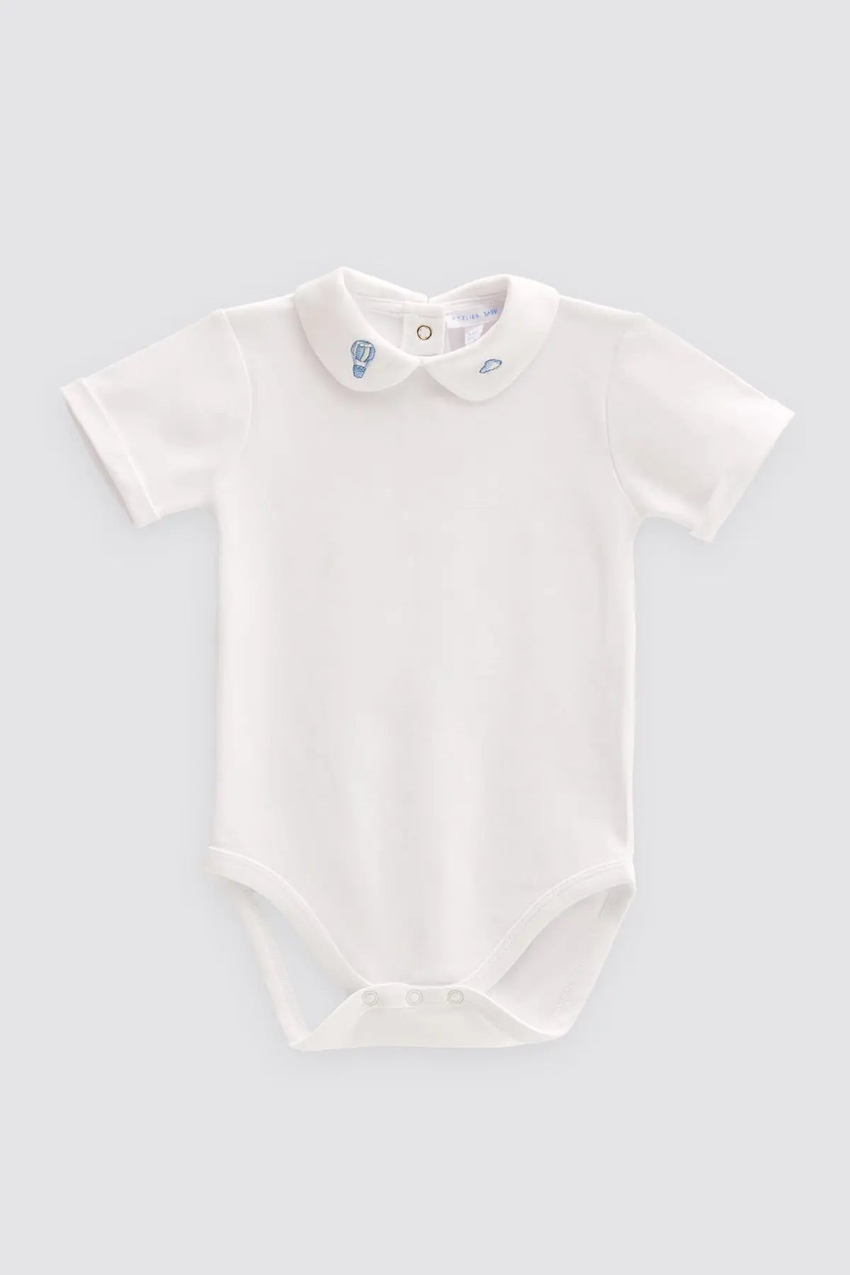 Embroidered Bodysuit - Toile de Jouy