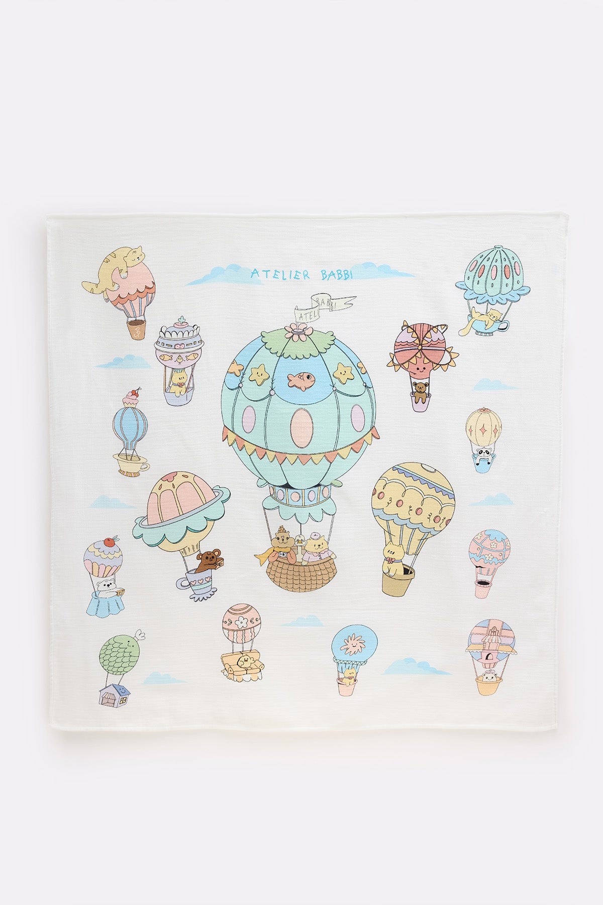 Double-Layer Muslin Baby Swaddle - Cappadocia