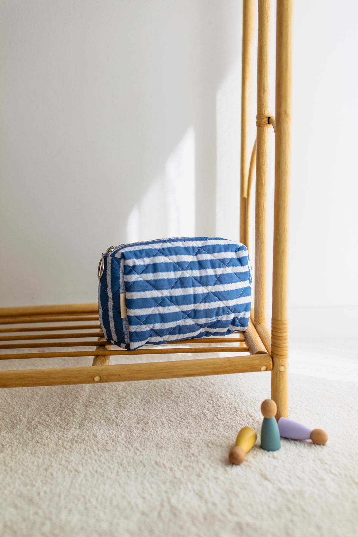 Small Care Bag - Navy Blue
