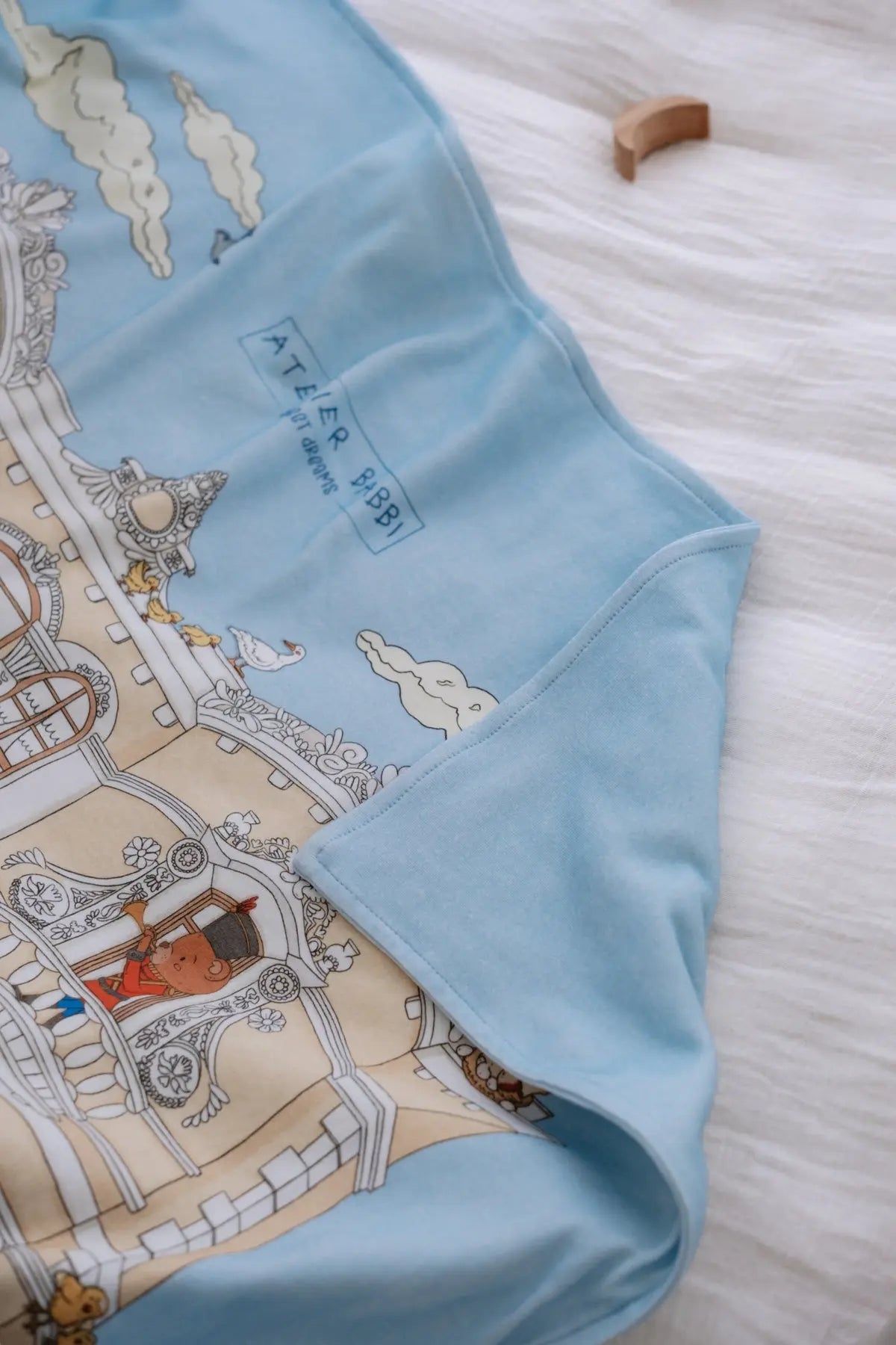 Double-Sided Baby Blanket - Tin Soldier