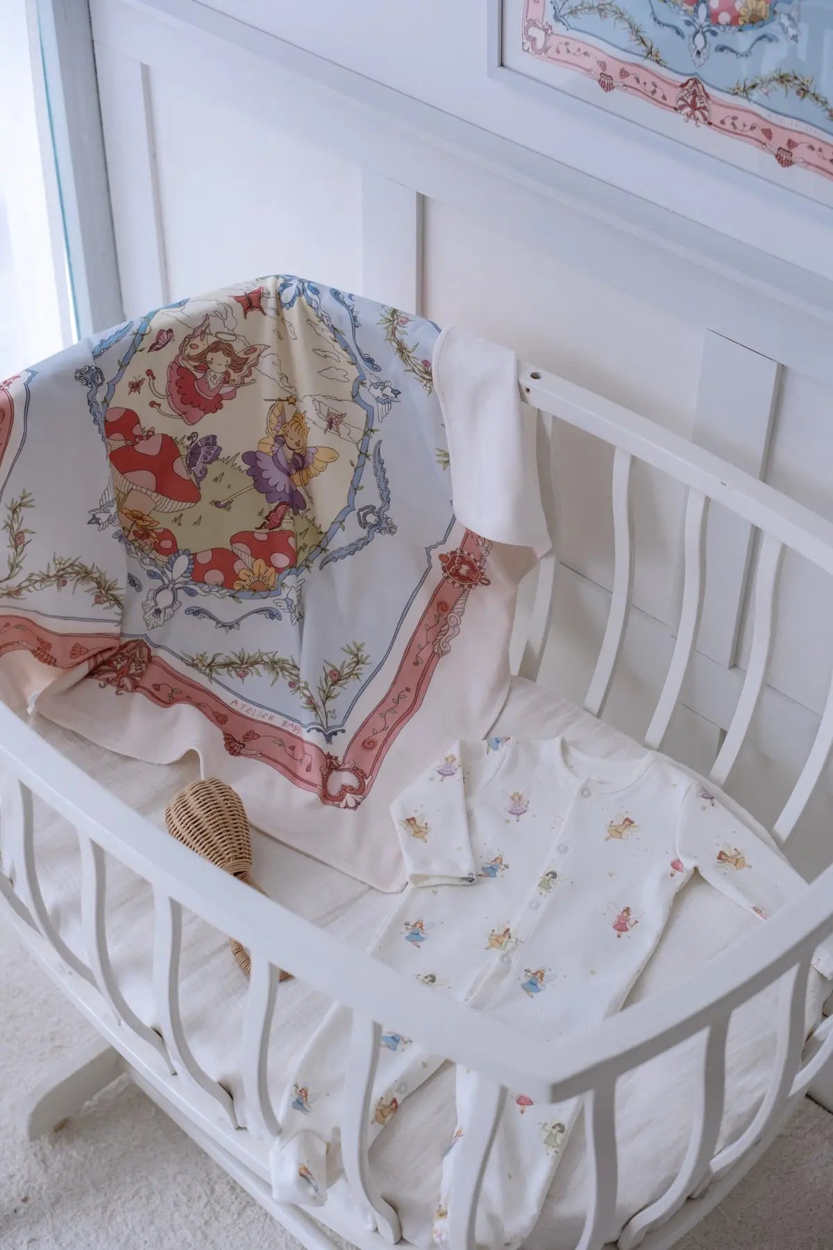 Double-Sided Baby Blanket - Fairy Tale