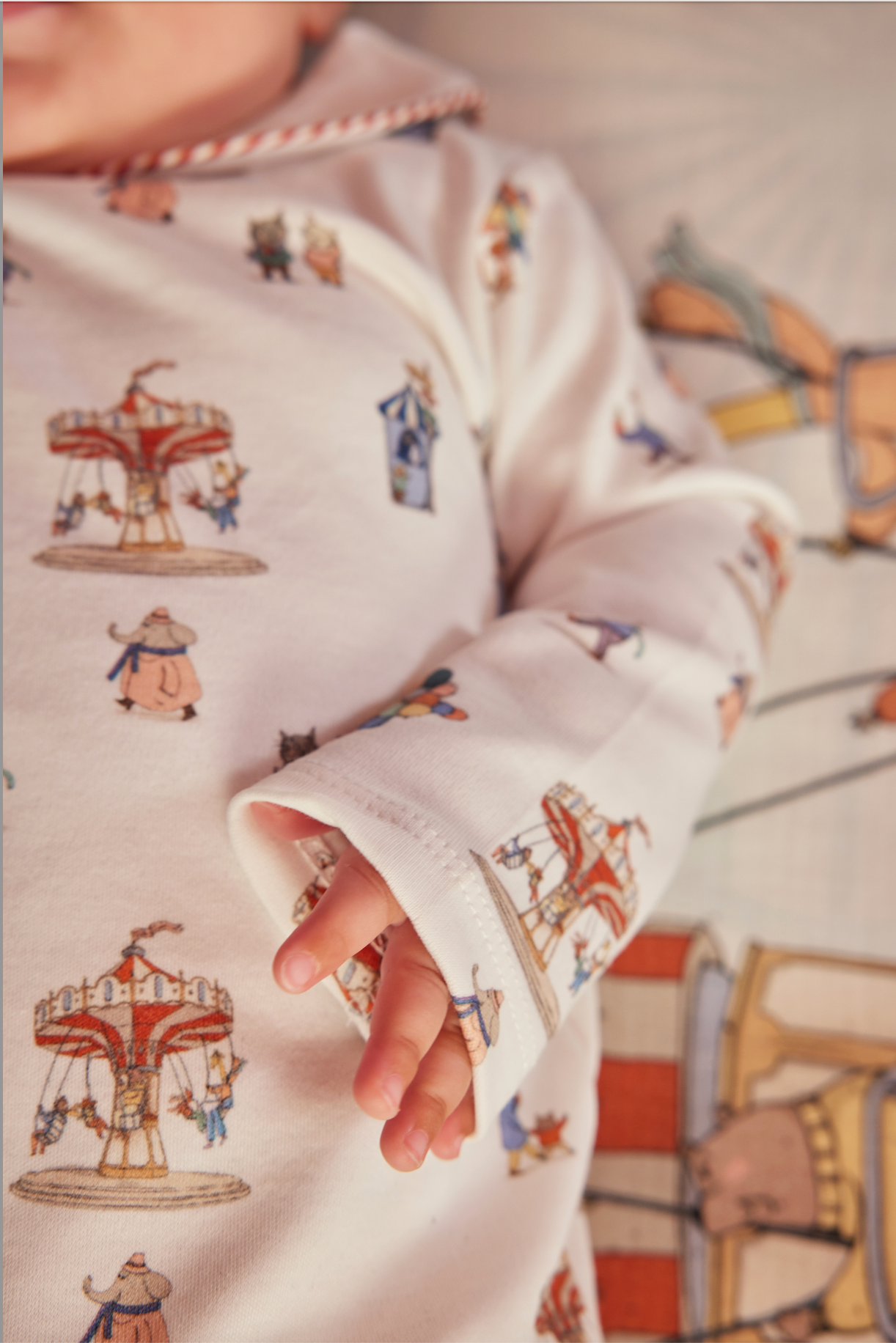 Baby Footed Onesie - Funfair