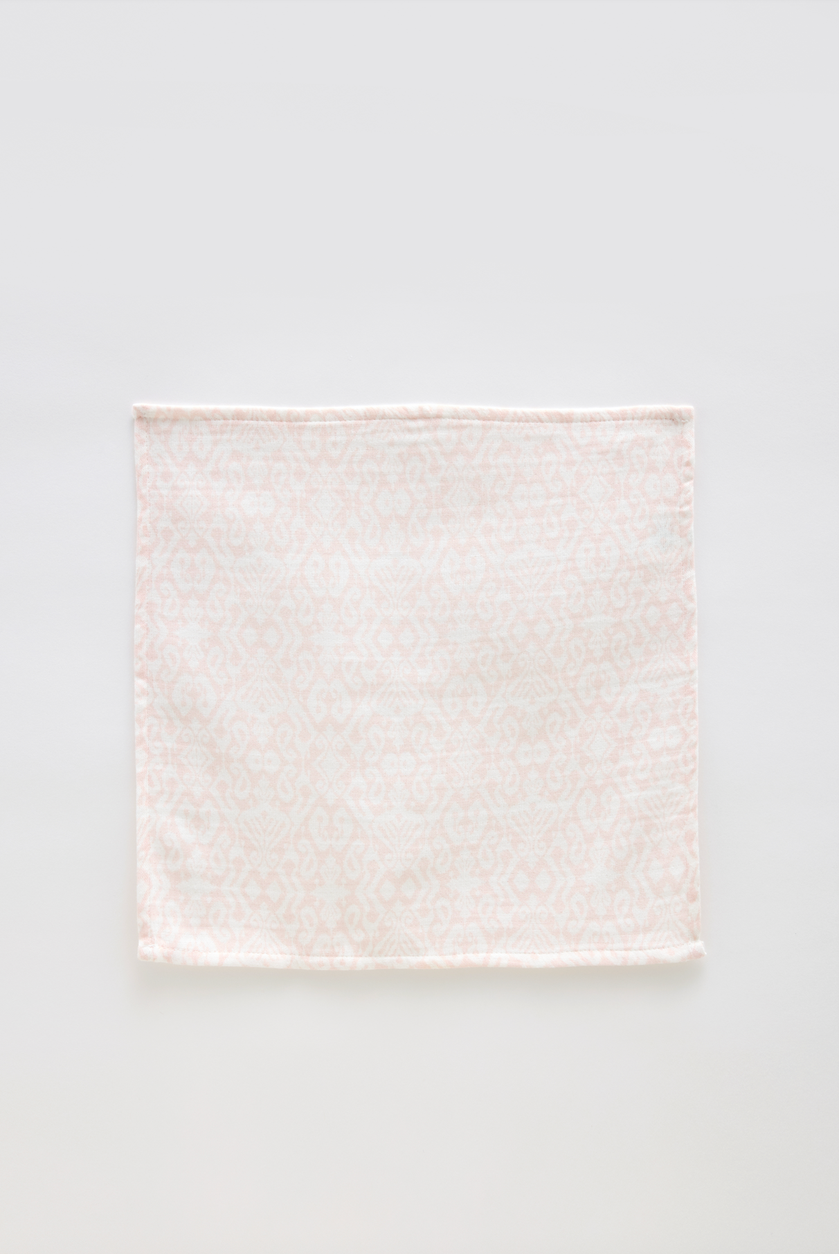 Burp Cloth - Ikat/Pink