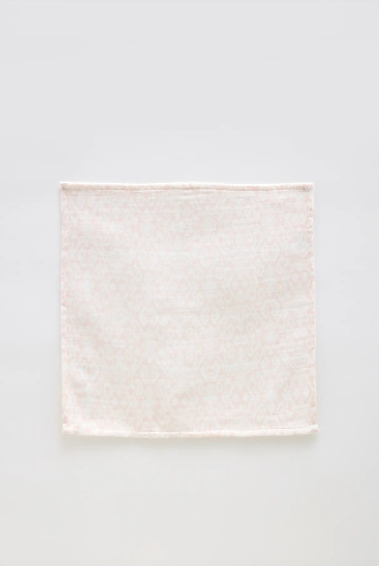 Burp Cloth - Ikat/Pink