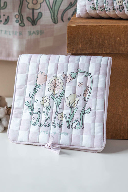 Wet Wipes & Diaper Bag - Checkered