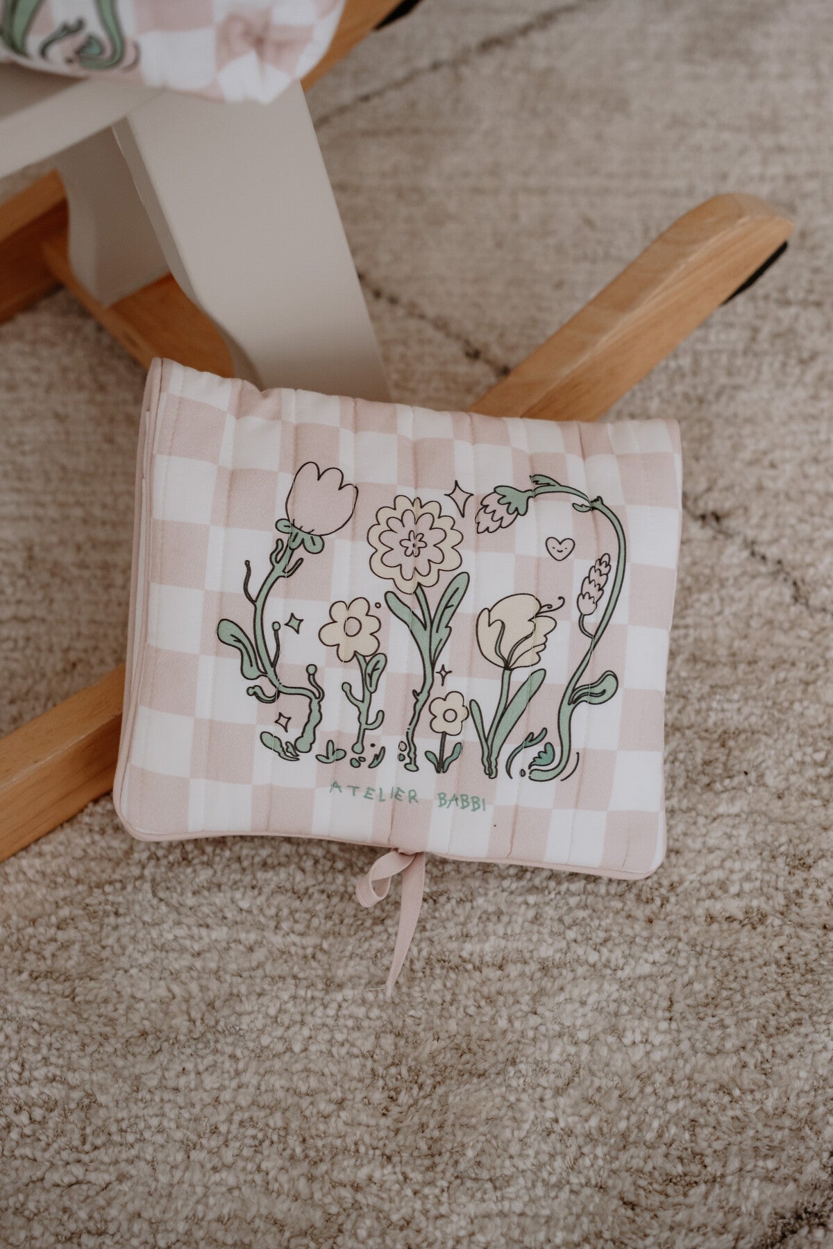 Wet Wipes & Diaper Bag - Checkered