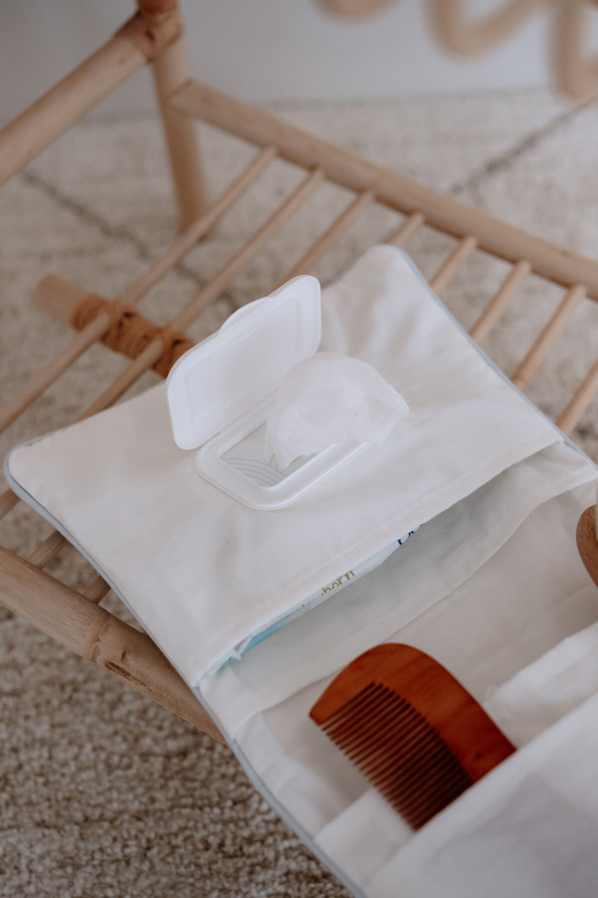 Wet Wipes & Diaper Clutch - Coast / Boy