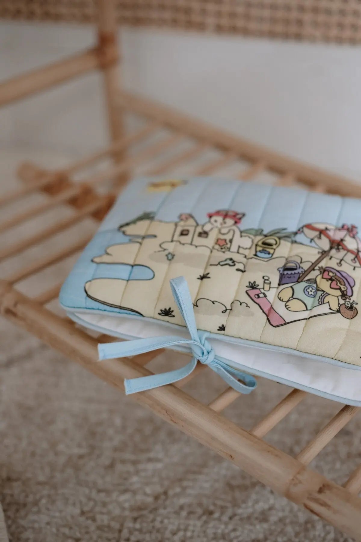 Wet Wipes & Diaper Clutch - Coast / Girl