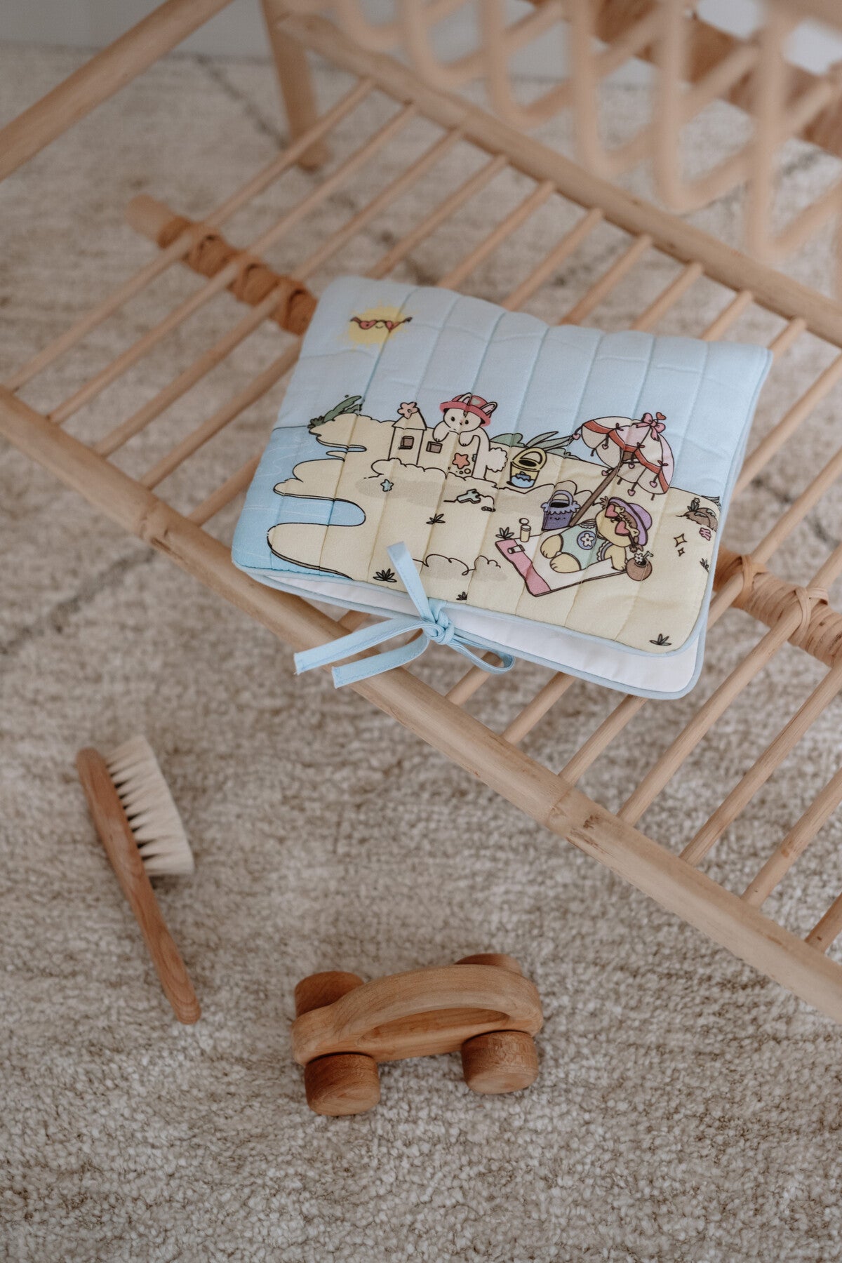 Wet Wipes and Diaper Clutch - Coast / Girl