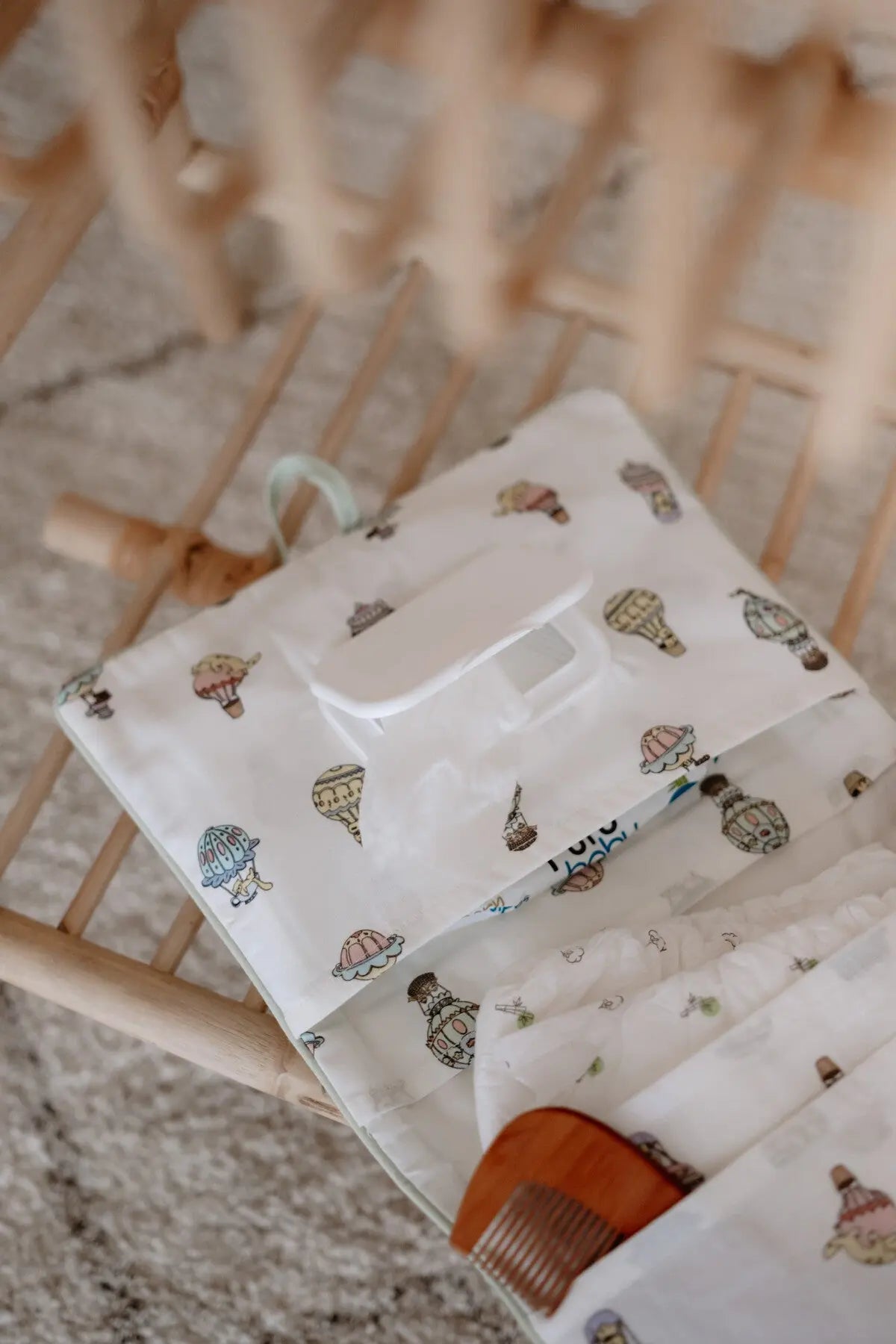 Wet Wipes & Diaper Clutch - Cappadocia