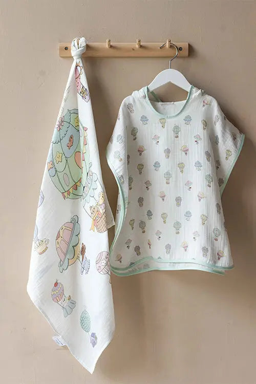 Muslin Poncho - Cappadocia