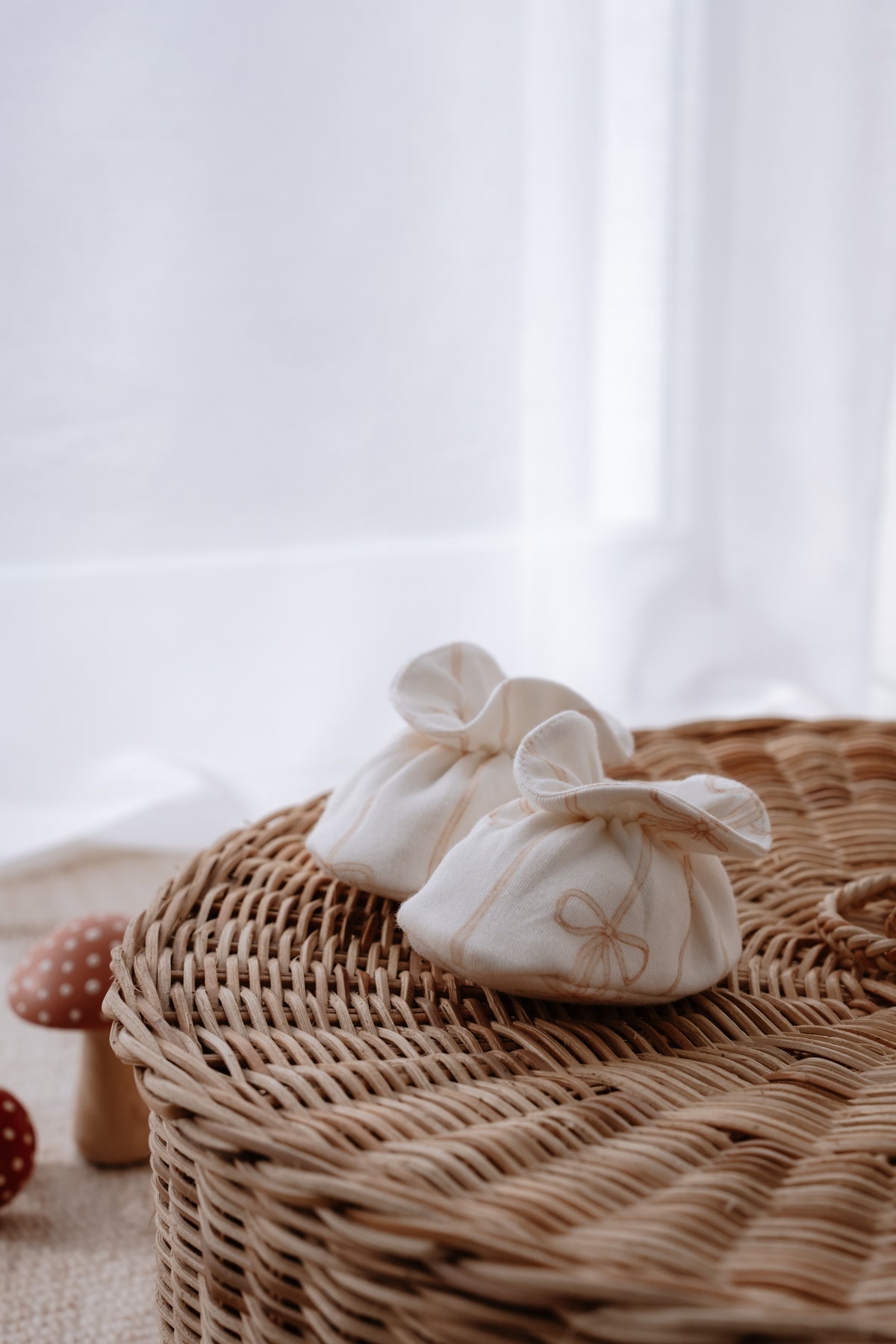 9-Piece Newborn Set - Ribbon/Beige
