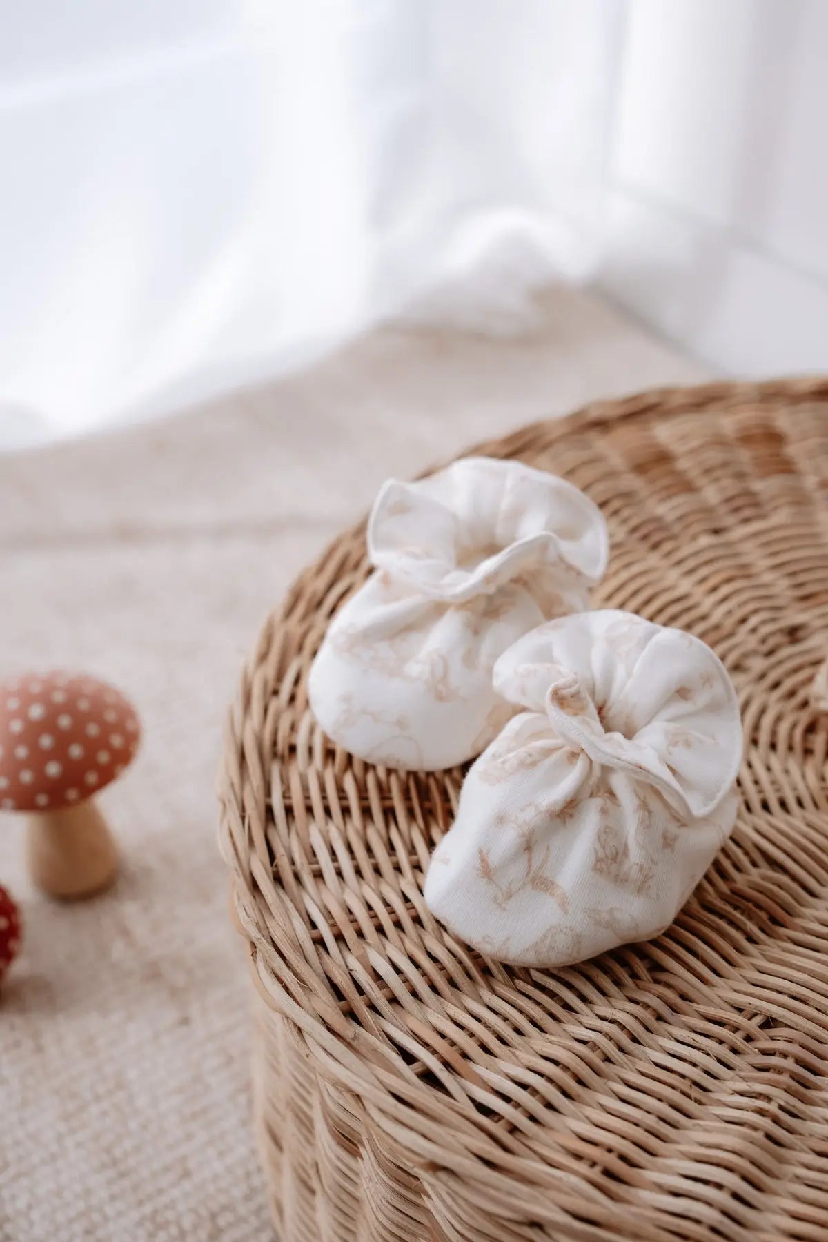 Booties - Toile De Jouy/Beige