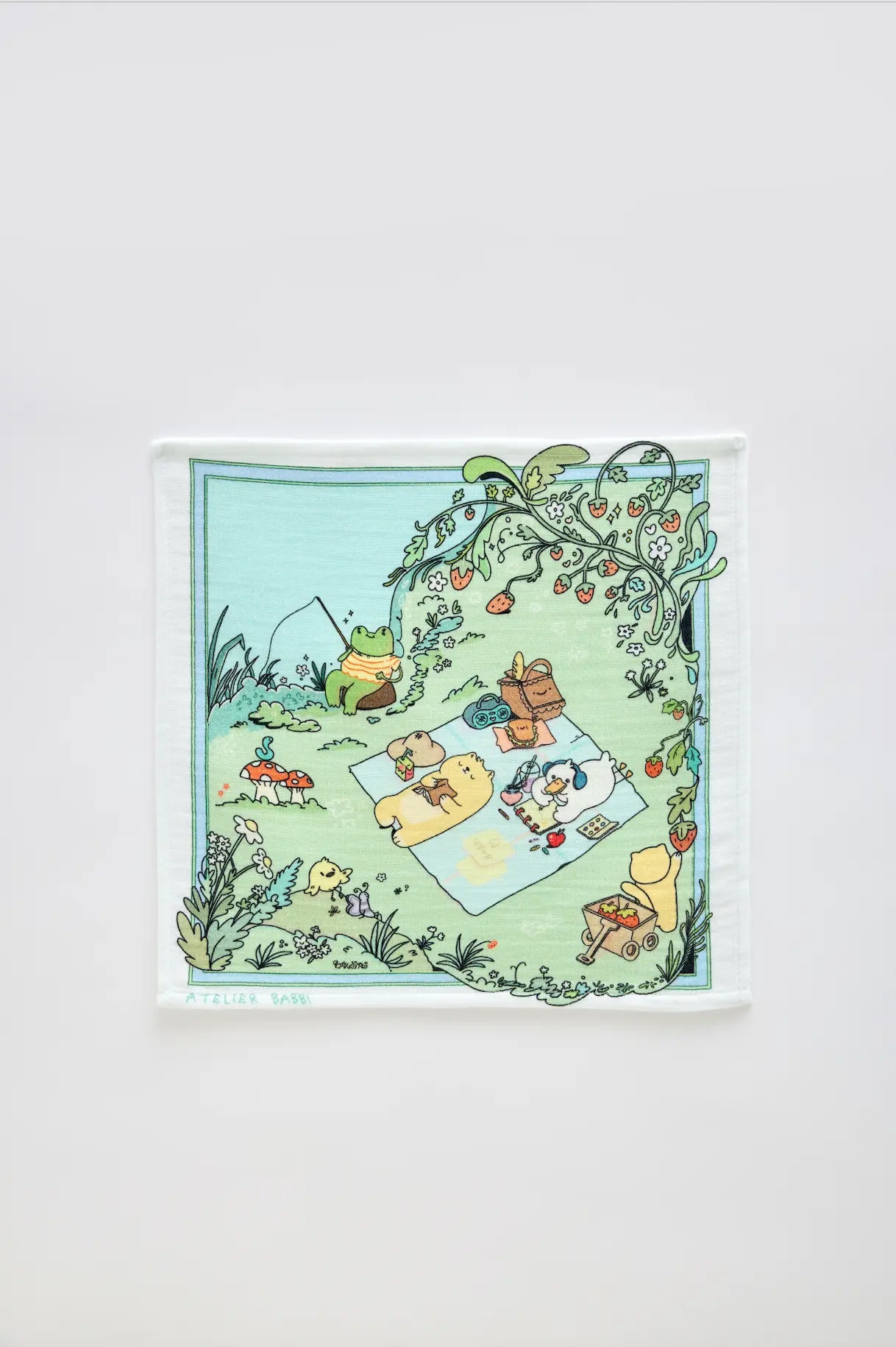 Burp Cloth - Picnic
