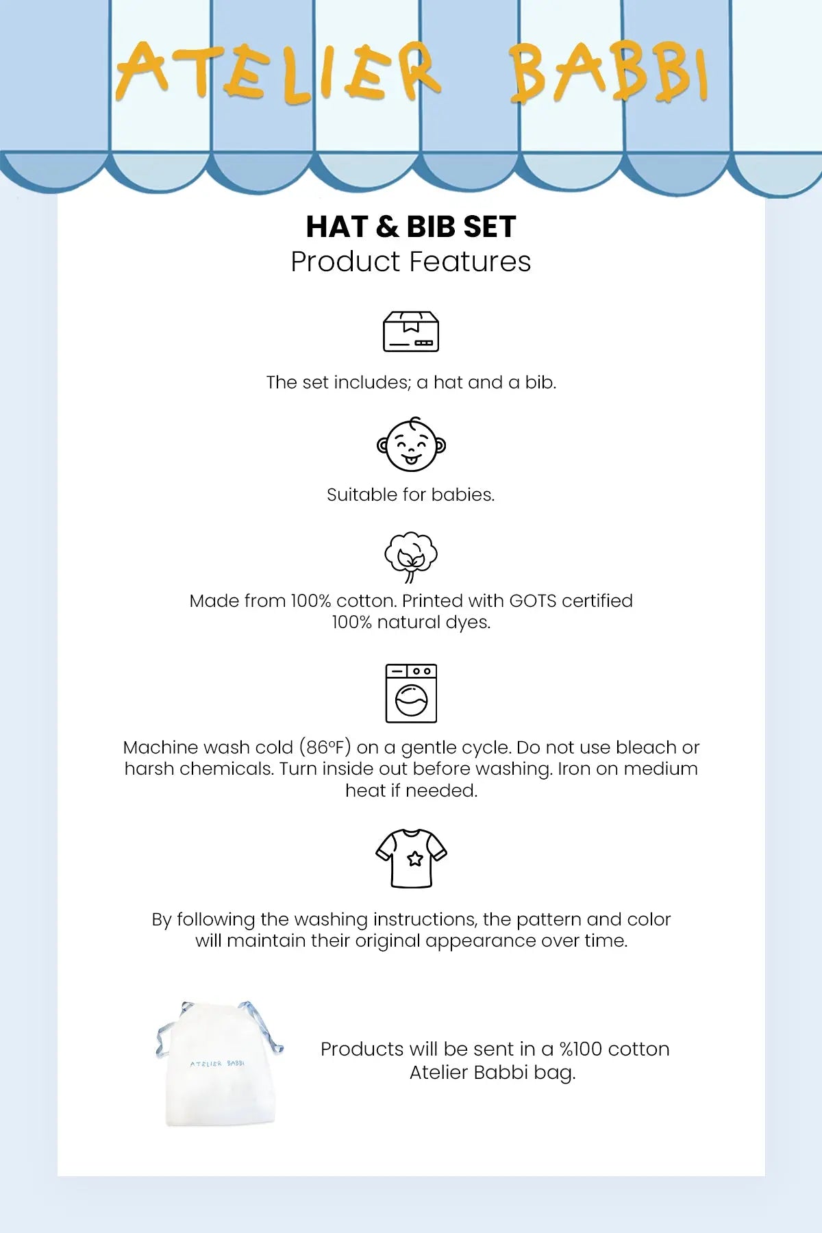 Soft and cozy beige baby essentials by Atelier Babbi USA