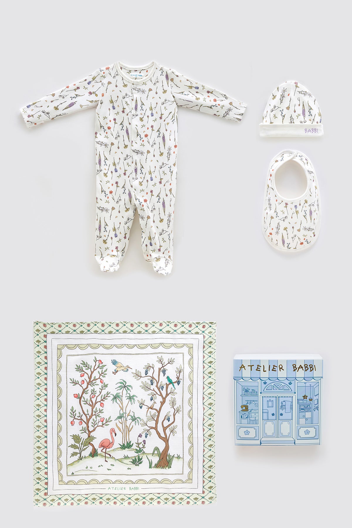 4-Piece Newborn Set - Spring