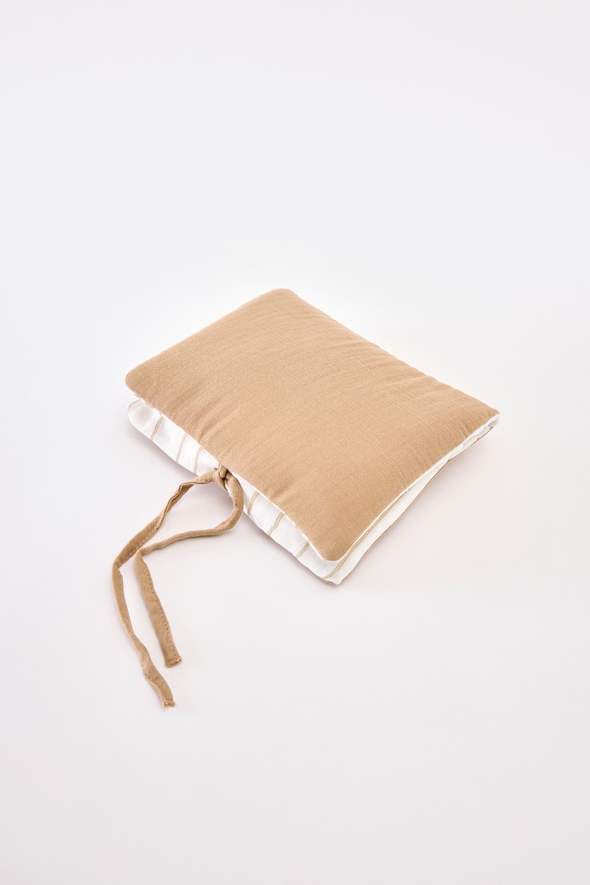 Wet Wipes & Diaper Clutch - Ribbon/Beige