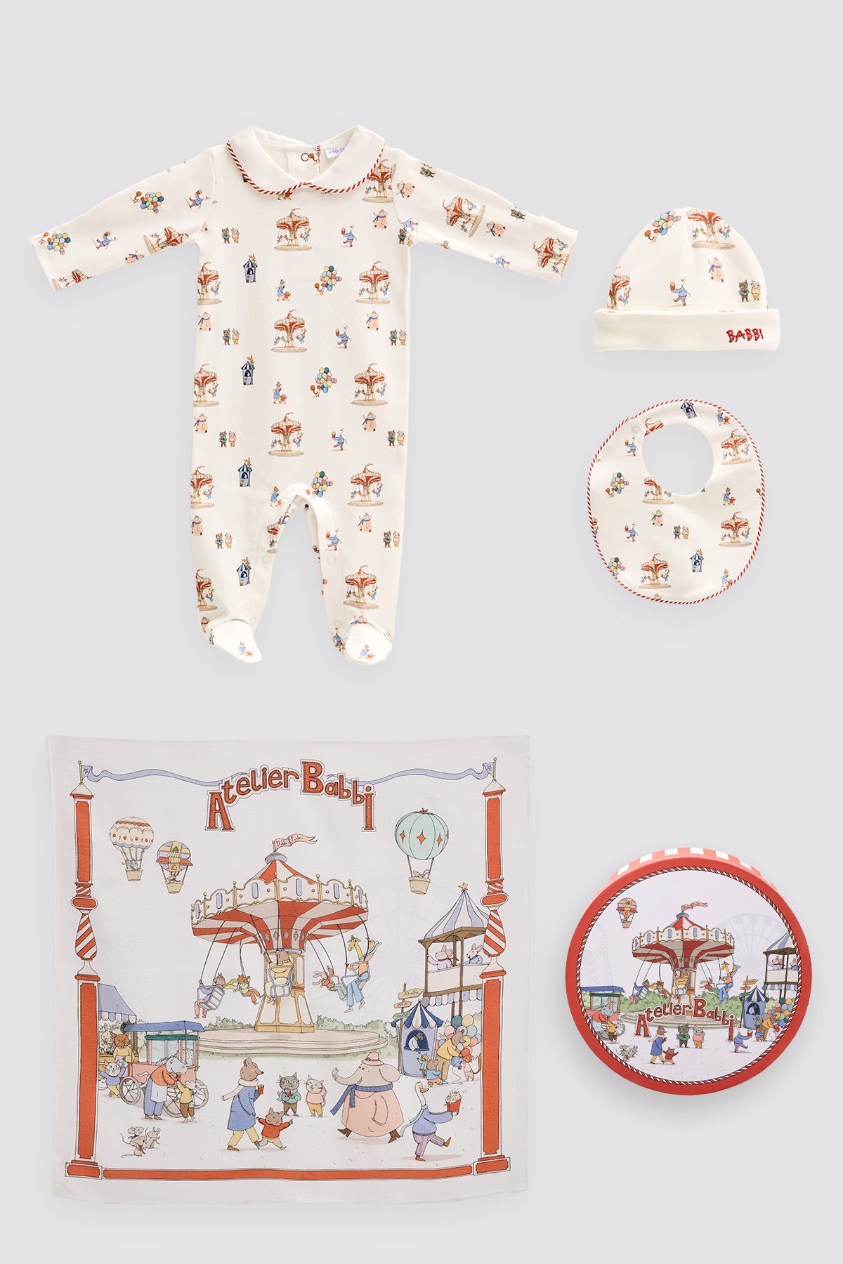 4-Piece Newborn Set - Funfair